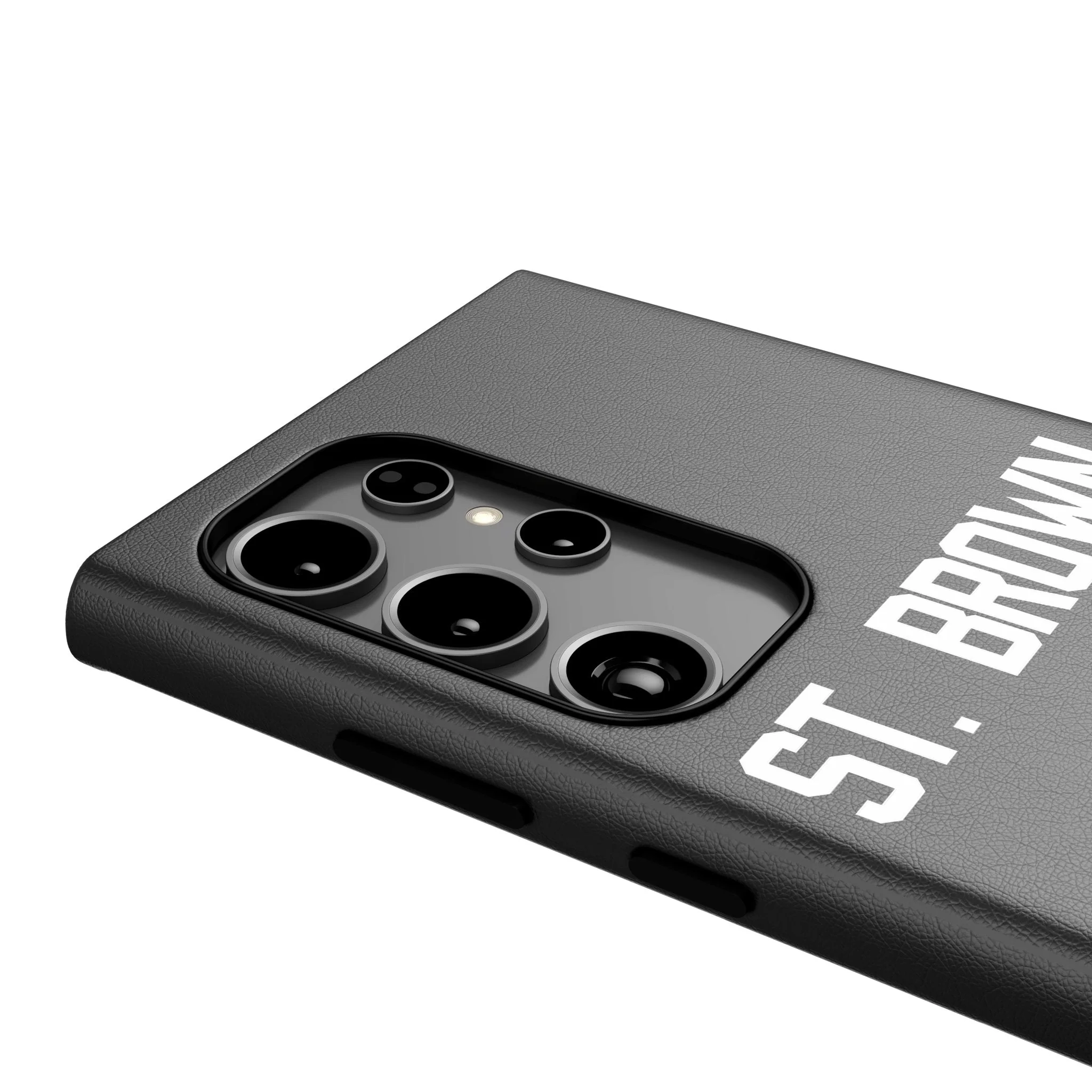 Amon-Ra St. Brown Detroit Lions 14 Ready MagSafe Compatible Phone Case for Samsung Galaxy - Image 4