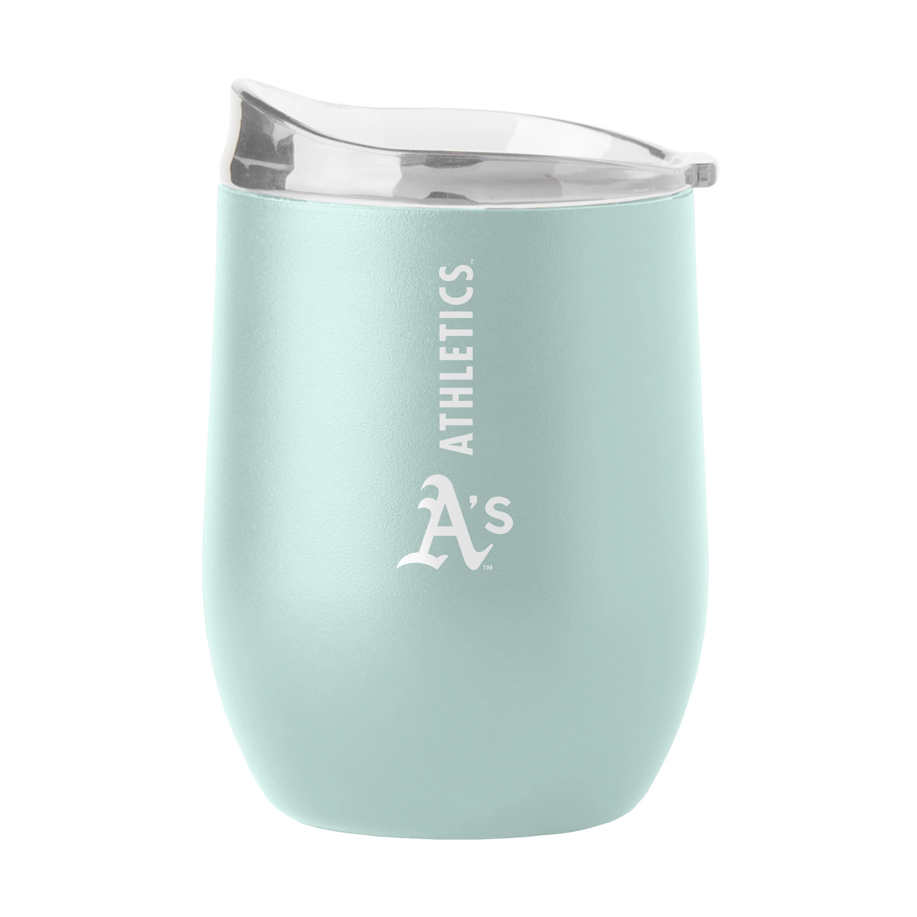 Athletics 16oz Vertical Powder Coat Curved Beverage