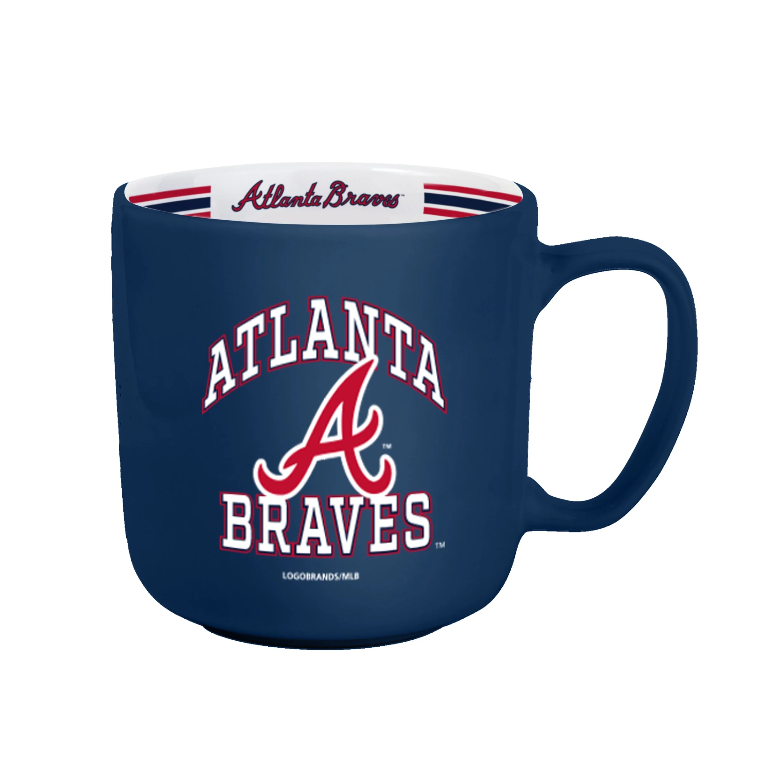 Atlanta Braves 15oz Stripe Mug