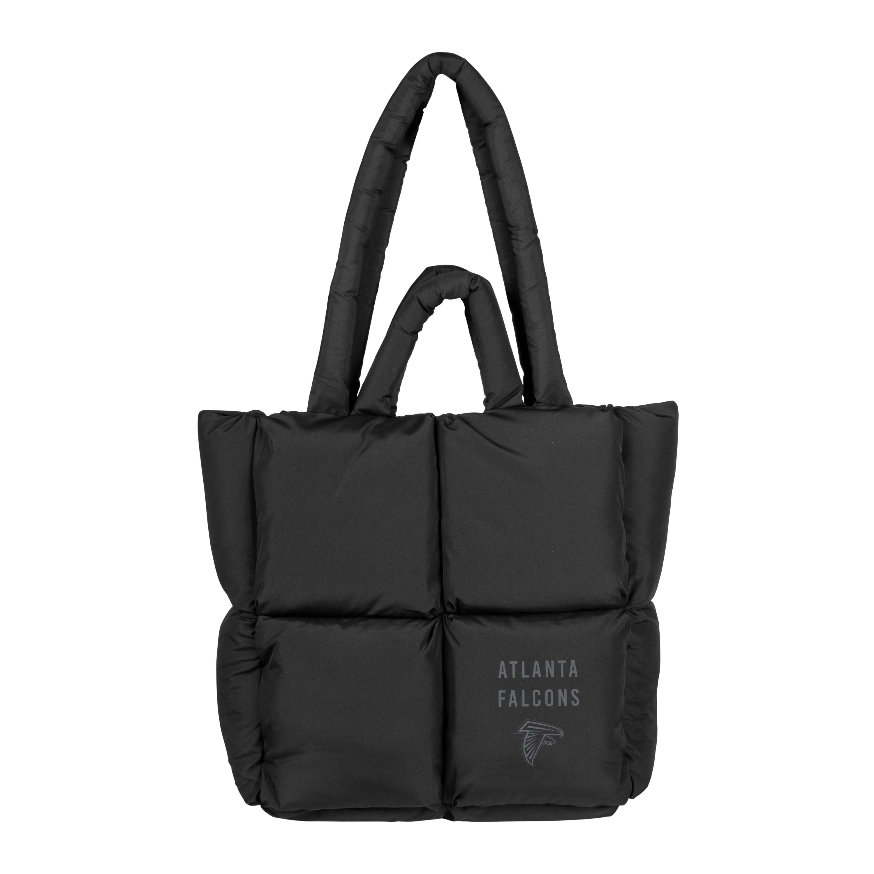 Atlanta Falcons Black Puff Tote