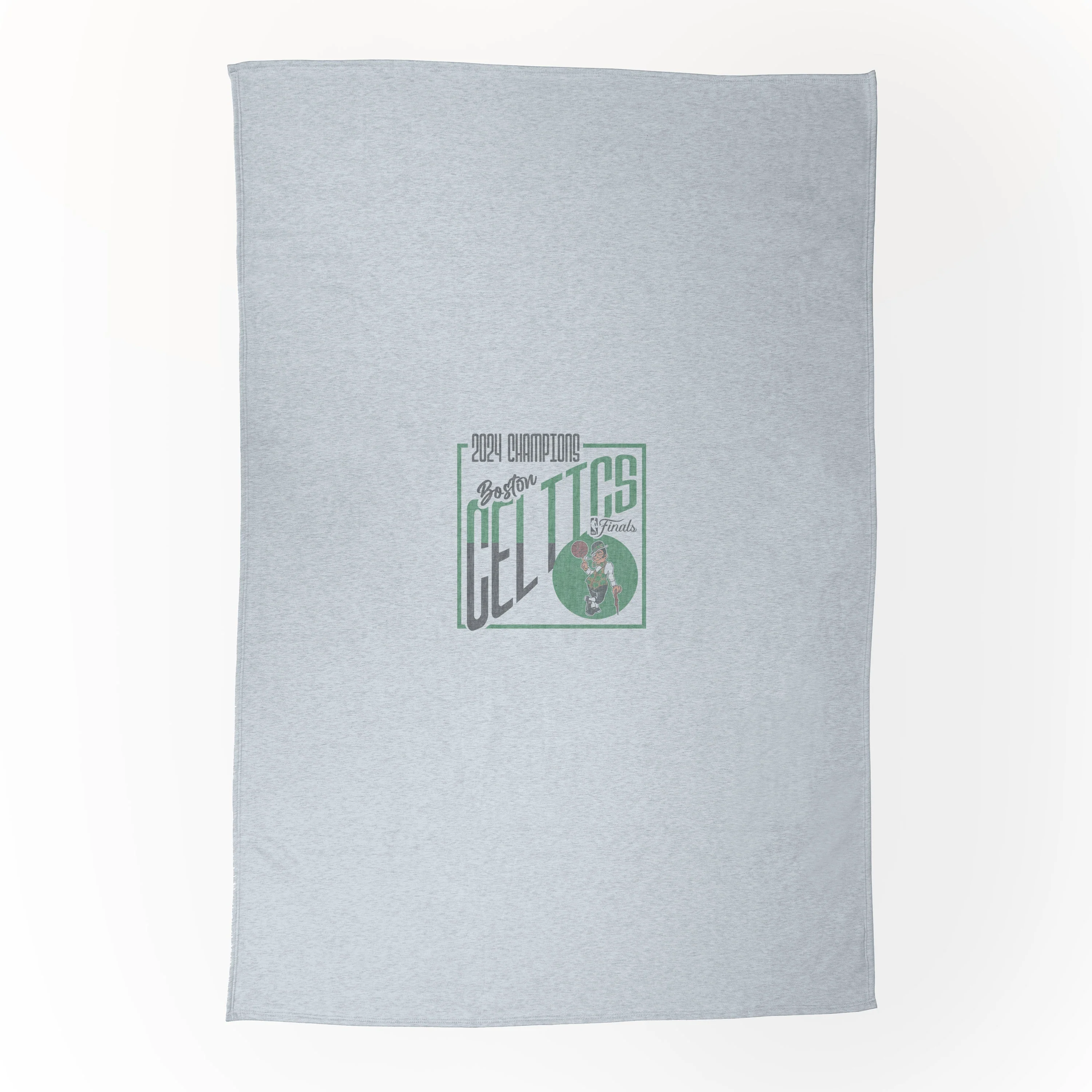 Boston Celtics 2024 NBA Champions Color Sublimated Sweatshirt Blanket
