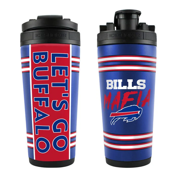 Buffalo Bills 26oz 4D Stainless Steel Ice Shaker