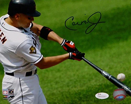 Cal Ripken Jr Autographed Baltimore Orioles 8x10 Batting Photo- JSA W Auth