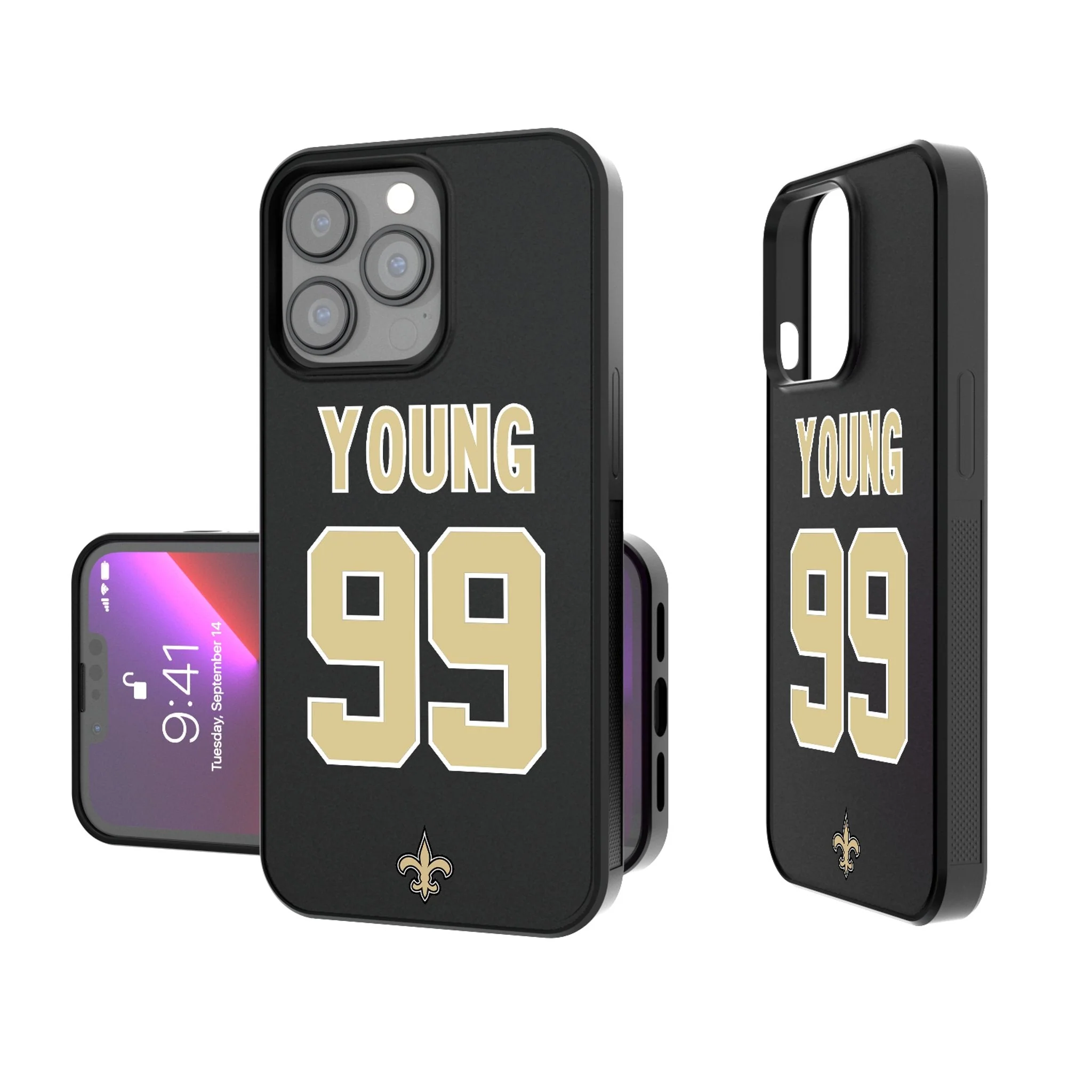 Chase Young New Orleans Saints 99 Ready Bump Phone Case