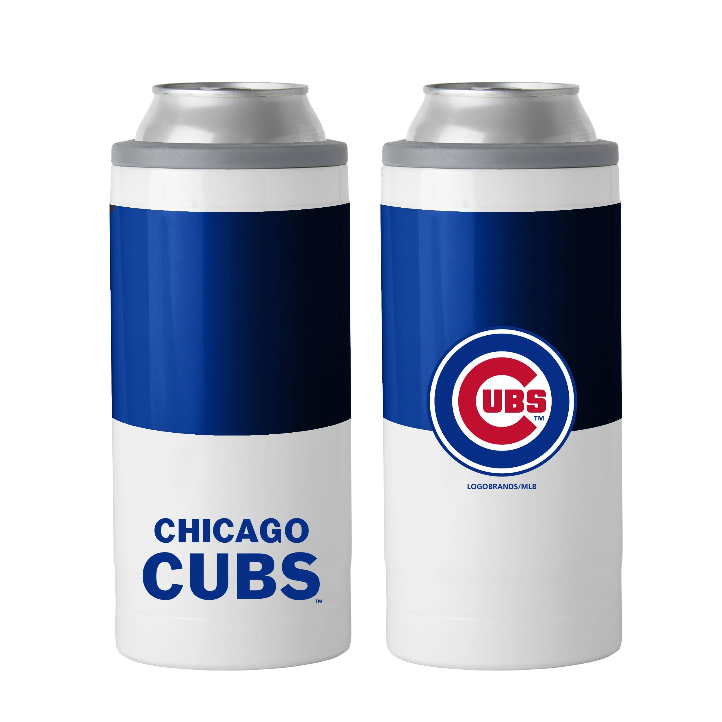 Chicago Cubs 12oz Colorblock Slim Can Coolie