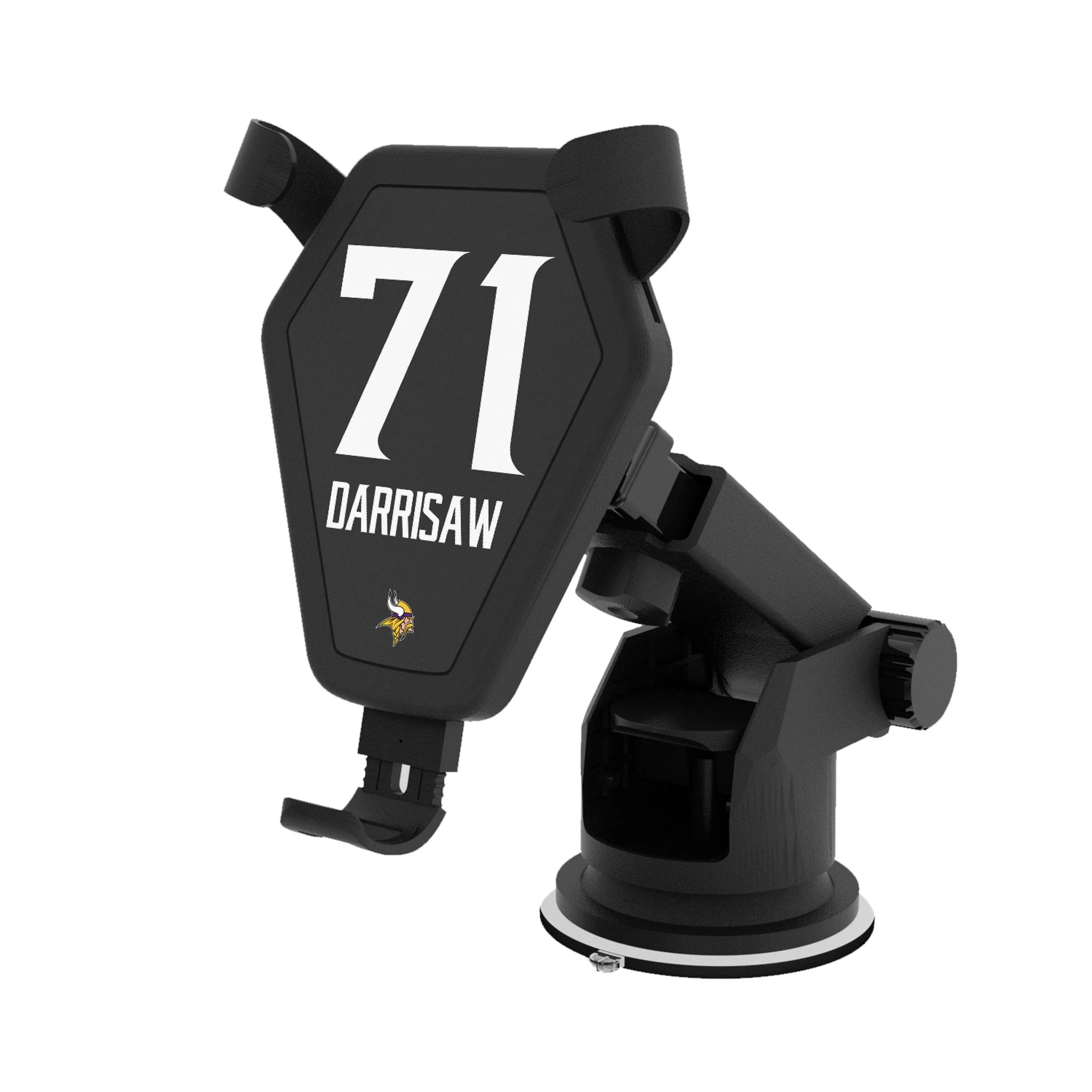 Christian Darrisaw Minnesota Vikings 71 Ready Wireless Car Charger