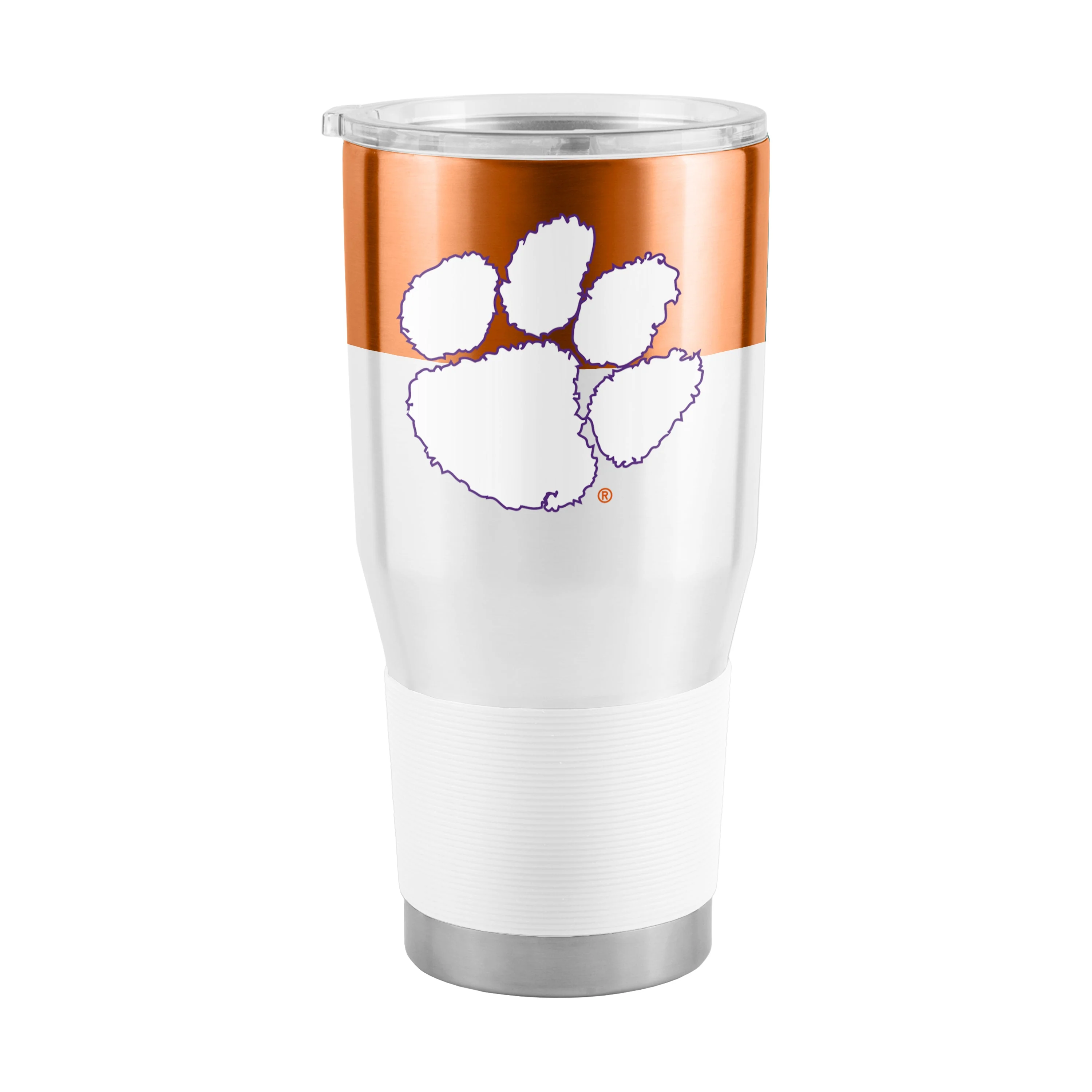 Clemson 30oz Colorblock Stainless Tumbler