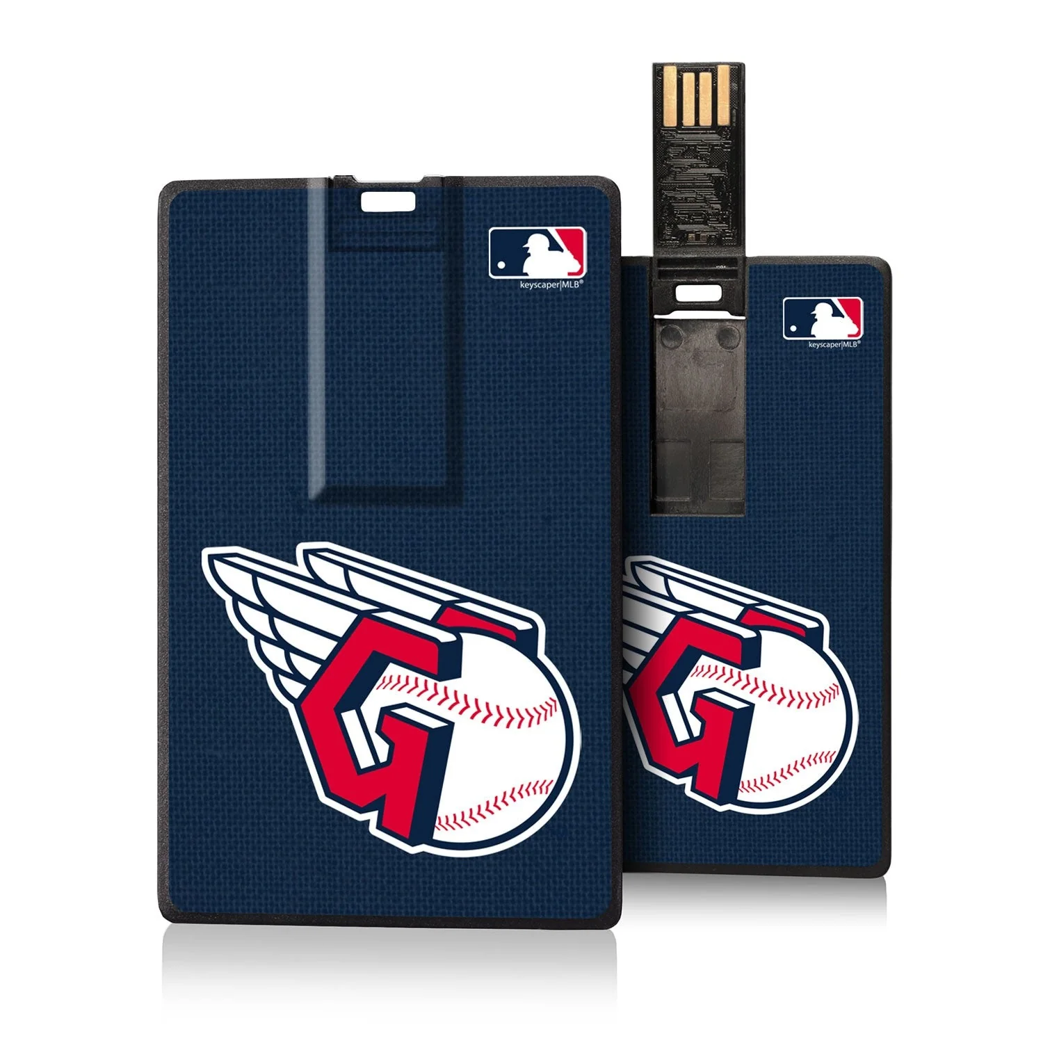 Cleveland Guardians Solid Credit Card USB Drive 32GB