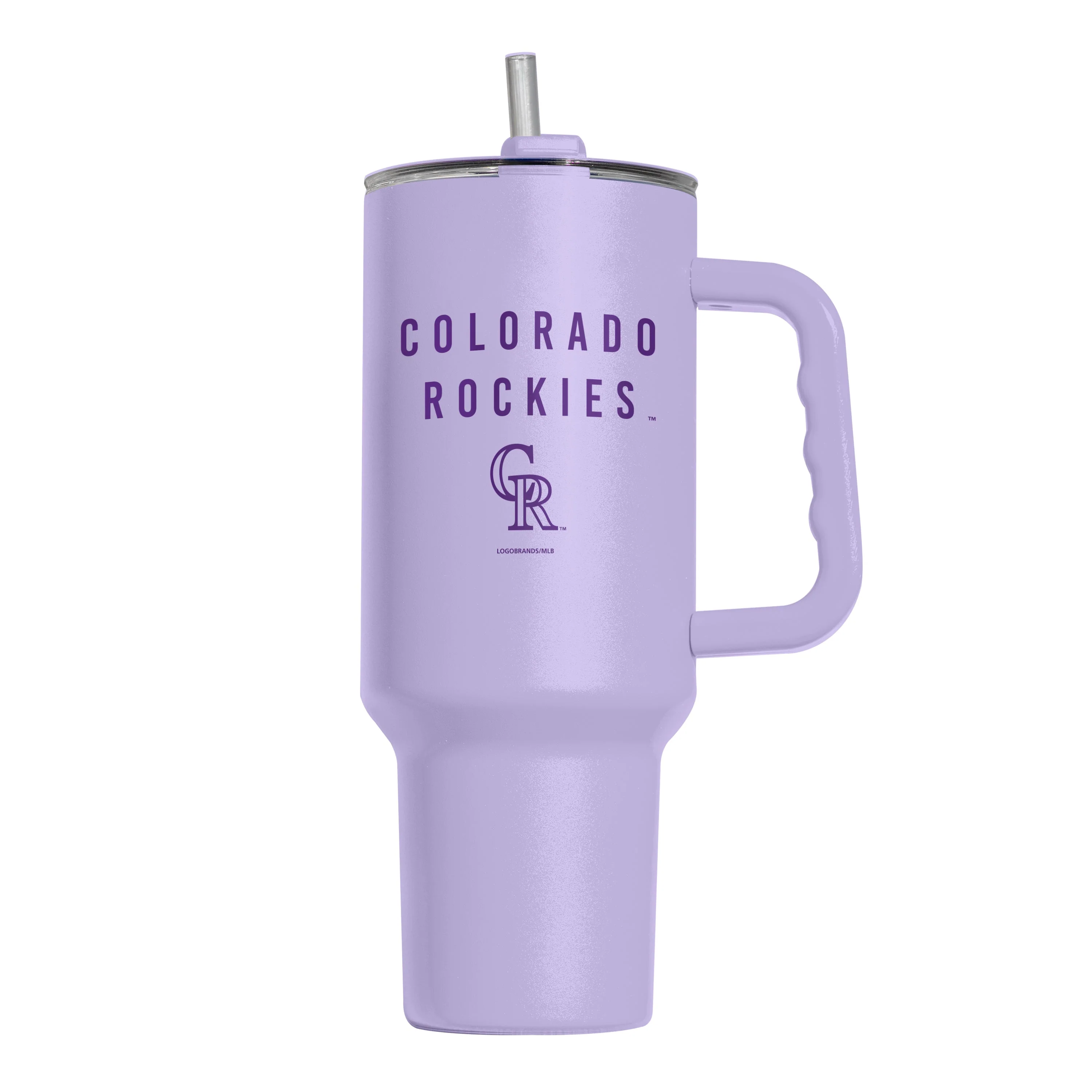 Colorado Rockies 40oz Tonal Powder Coat Tumbler