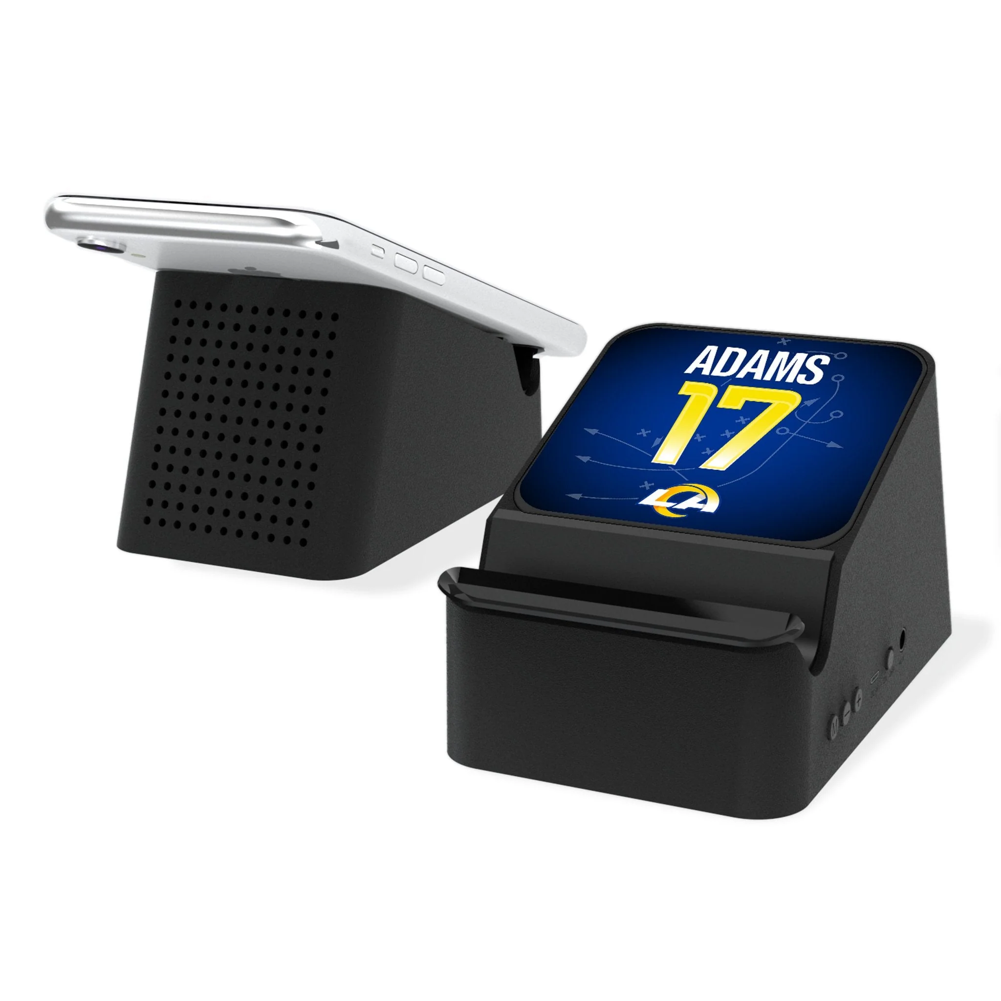 Davante Adams Los Angeles Rams 17 Game Tactic Wireless Charging Station and Bluetooth Speaker