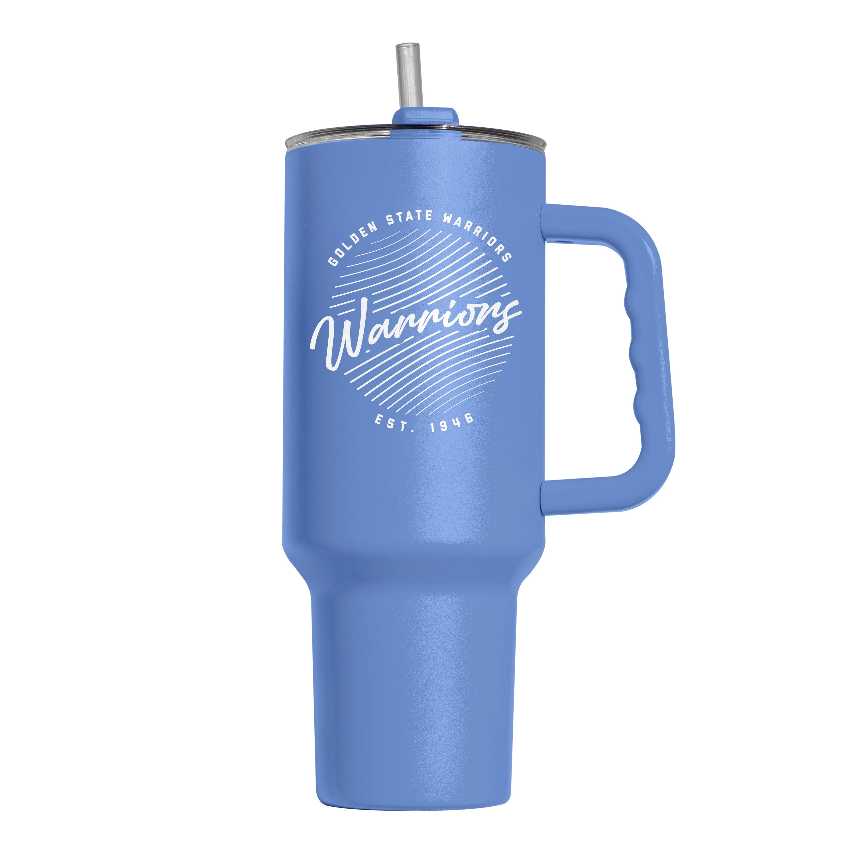 Golden State Warriors 40oz Retro Script Powder Coat Tumbler - Image 2