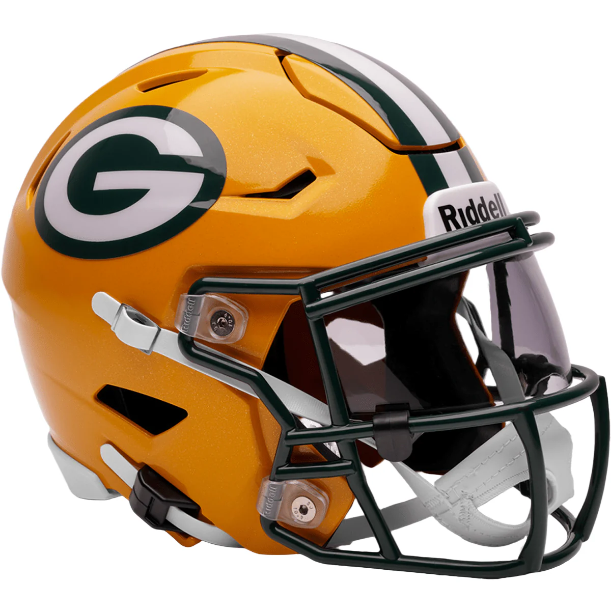 Green Bay Packers Riddell NFL SpeedFlex Mid-size Helmet