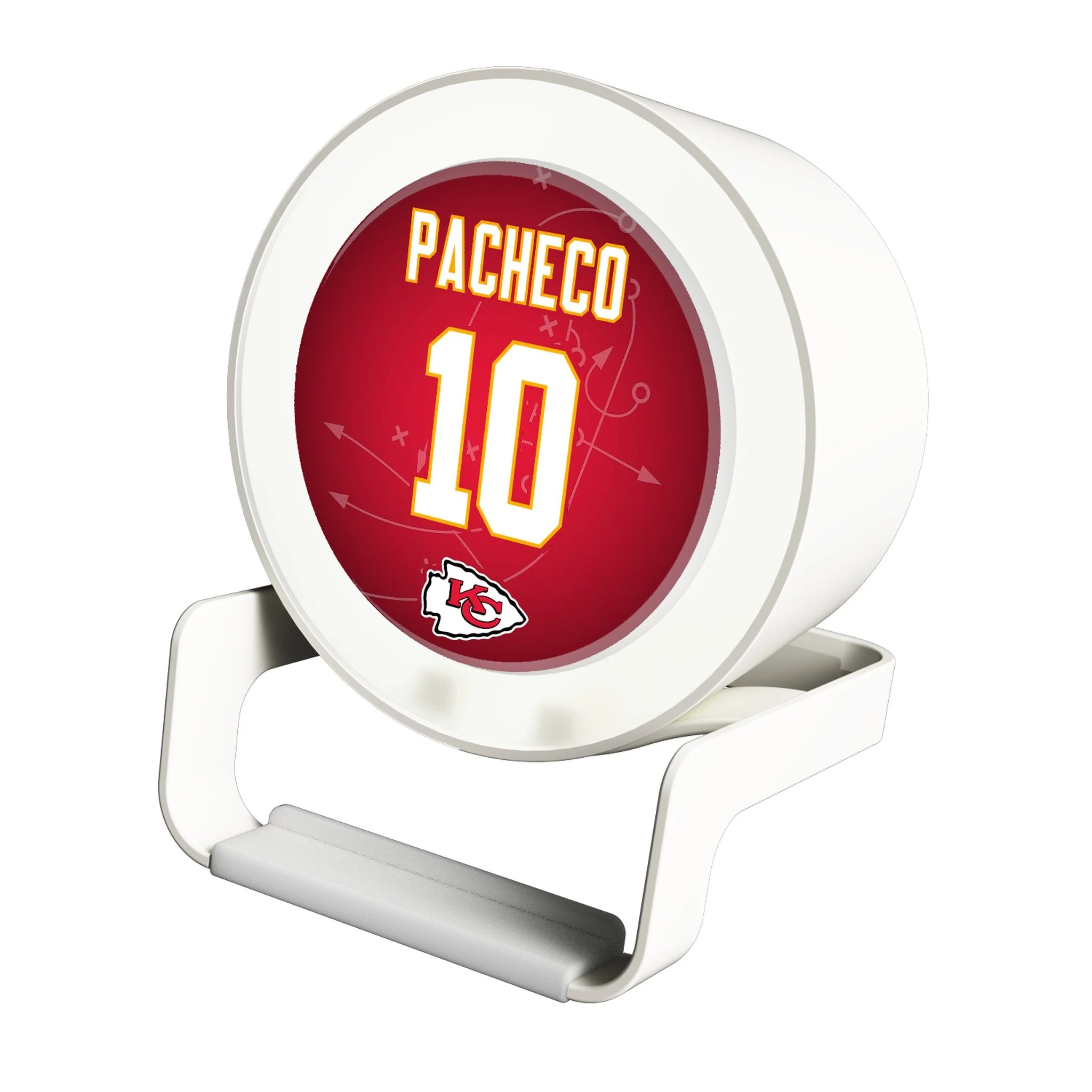 Isiah Pacheco Kansas City Chiefs 10 Ready Night Light Charger and Bluetooth Speaker
