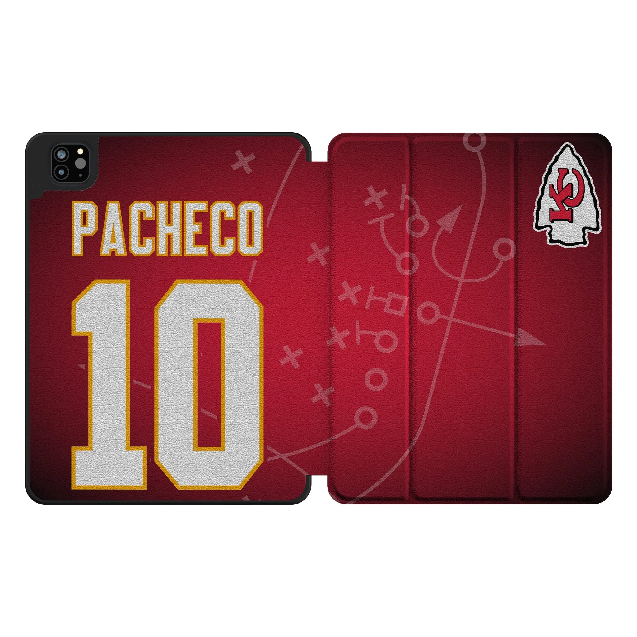 Isiah Pacheco Kansas City Chiefs 10 Ready Tablet Case for Apple iPad