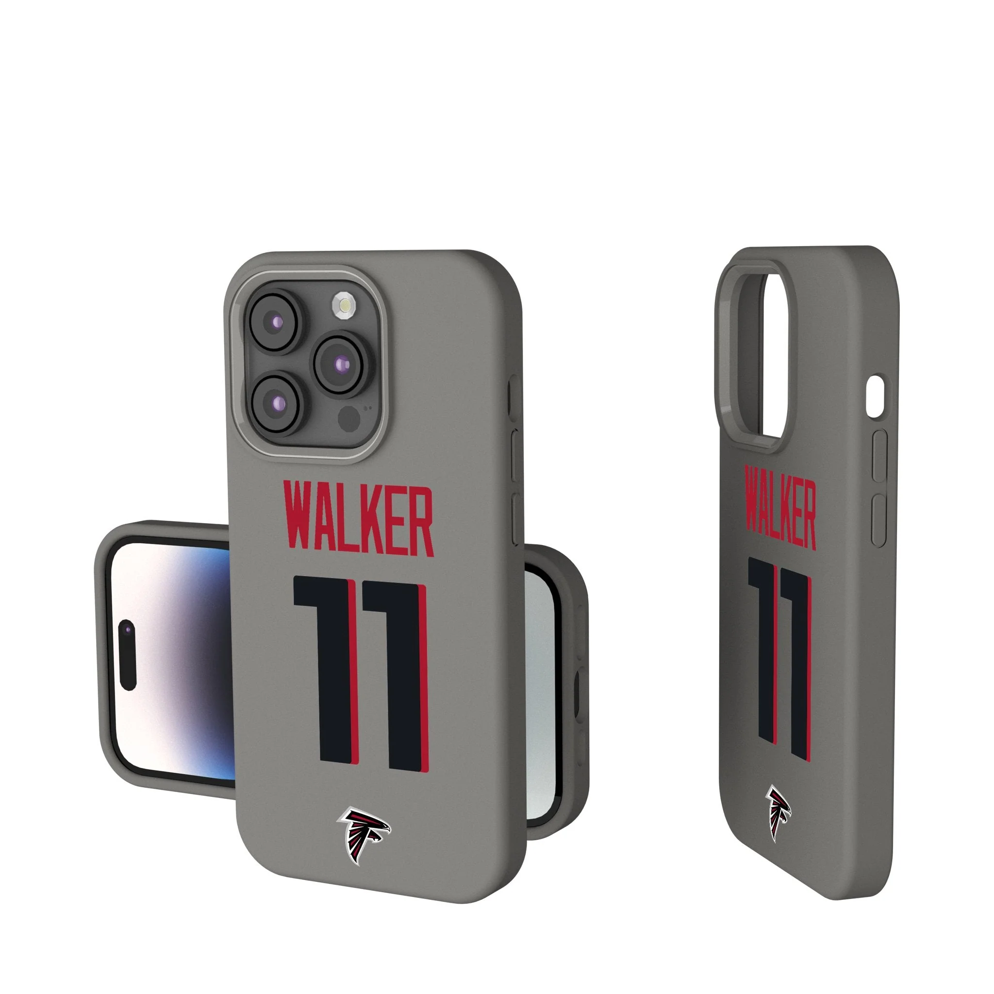 Jalon Walker Atlanta Falcons 11 Game Tactic Soft Touch Phone Case for Apple iPhone