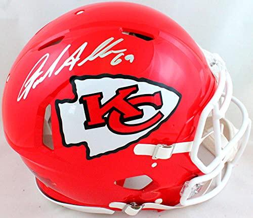 Jared Allen Autographed KC Chiefs Speed Authentic Helmet- Beckett Silver