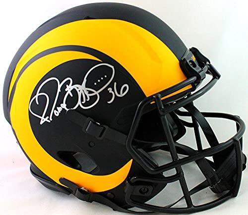 Jerome Bettis Autographed Rams Eclipse Speed F/S Authentic Helmet- Beckett WSil