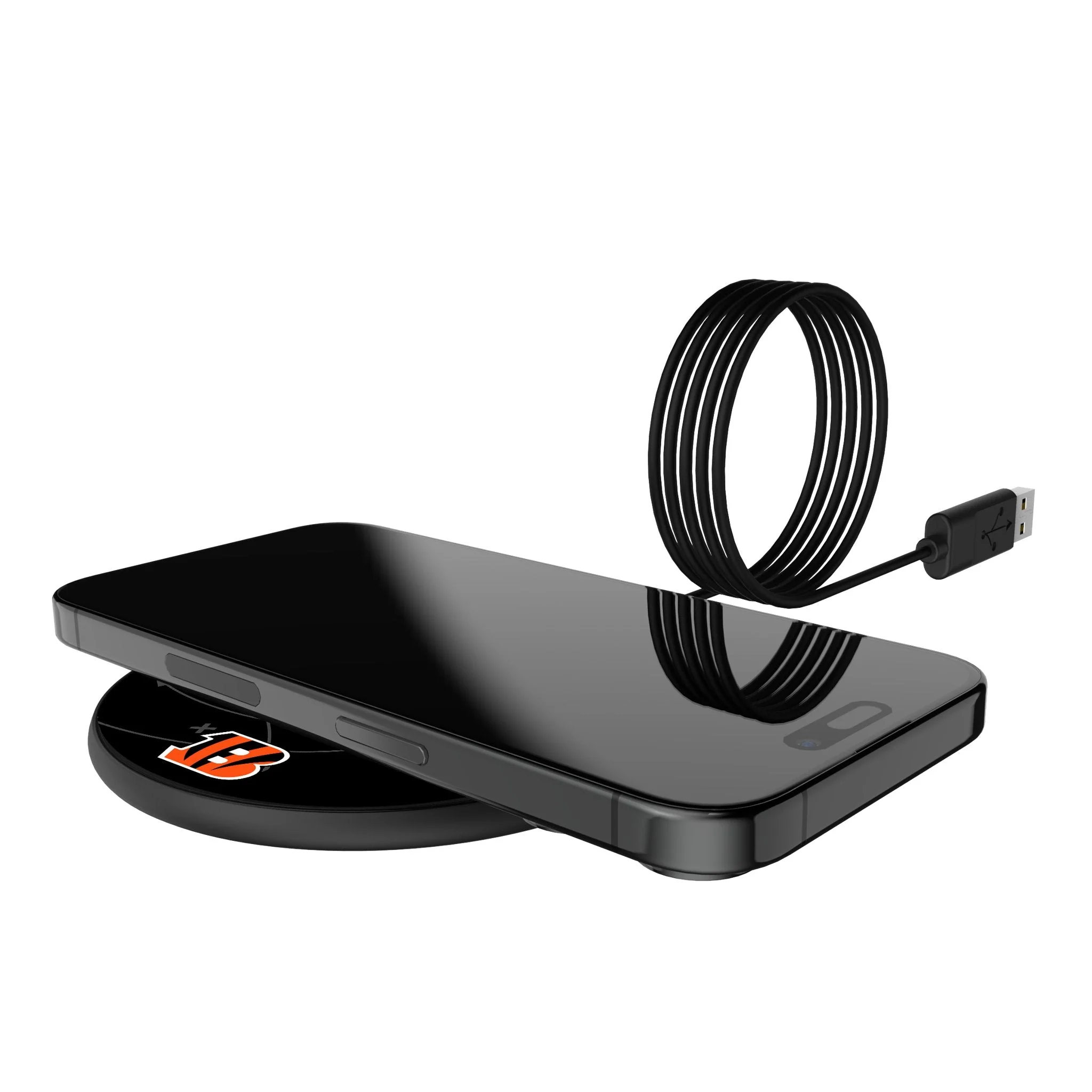 Joe Burrow Cincinnati Bengals 9 Ready 15-Watt Wireless Charger - Image 5