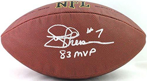 Joe Theismann Autographed NFL Supergrip Football W/Insc- JSA W Silver