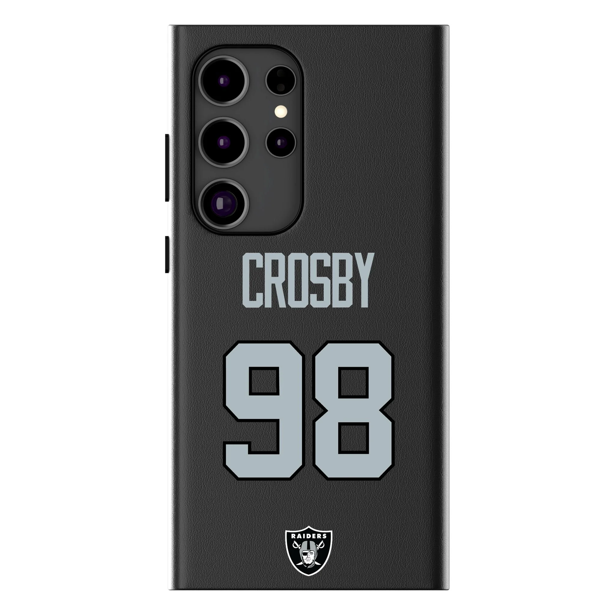 Maxx Crosby Las Vegas Raiders 98 Ready MagSafe Compatible Phone Case for Samsung Galaxy