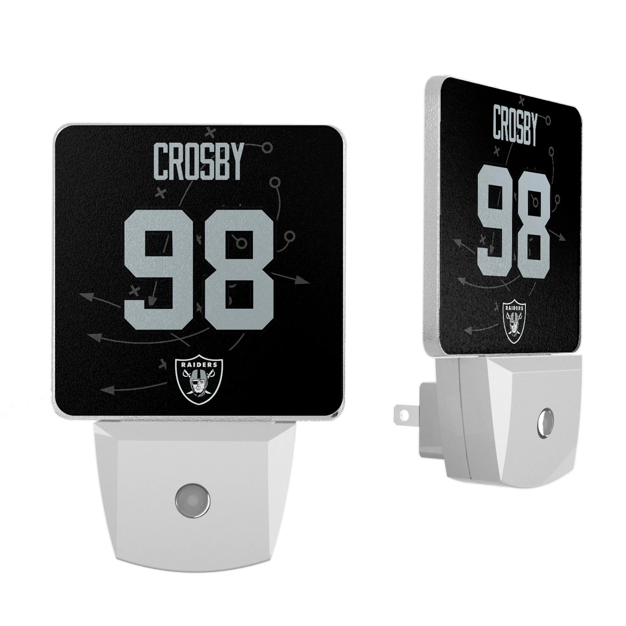 Maxx Crosby Las Vegas Raiders 98 Ready Night Light 2-Pack