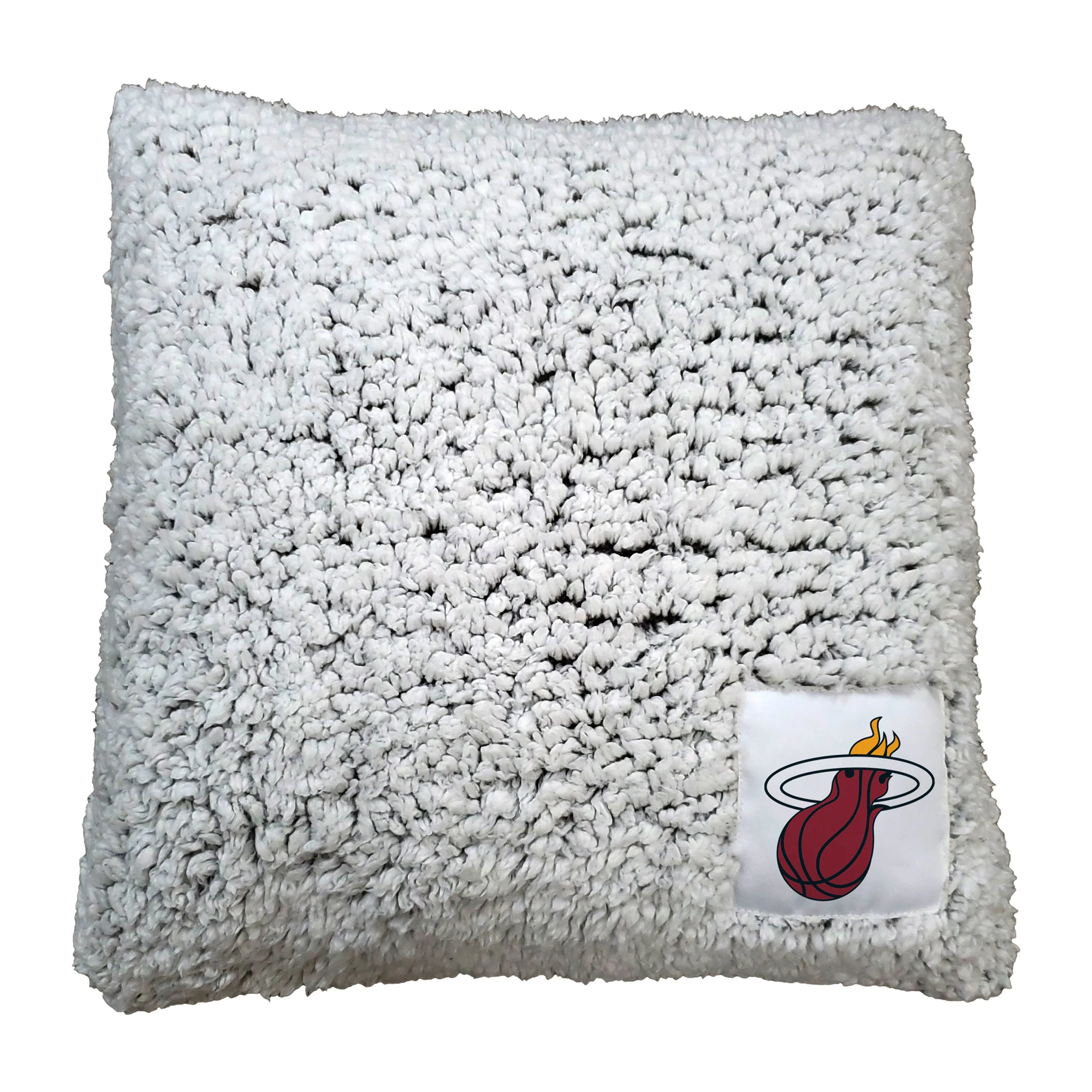 Miami Heat Frosty Throw Pillow