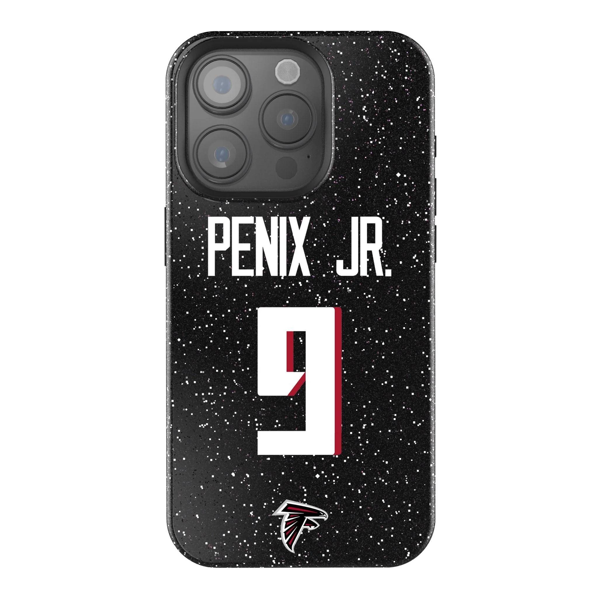 Michael Penix Jr. Atlanta Falcons 9 Game Tactic Bling Phone Case for Apple iPhone