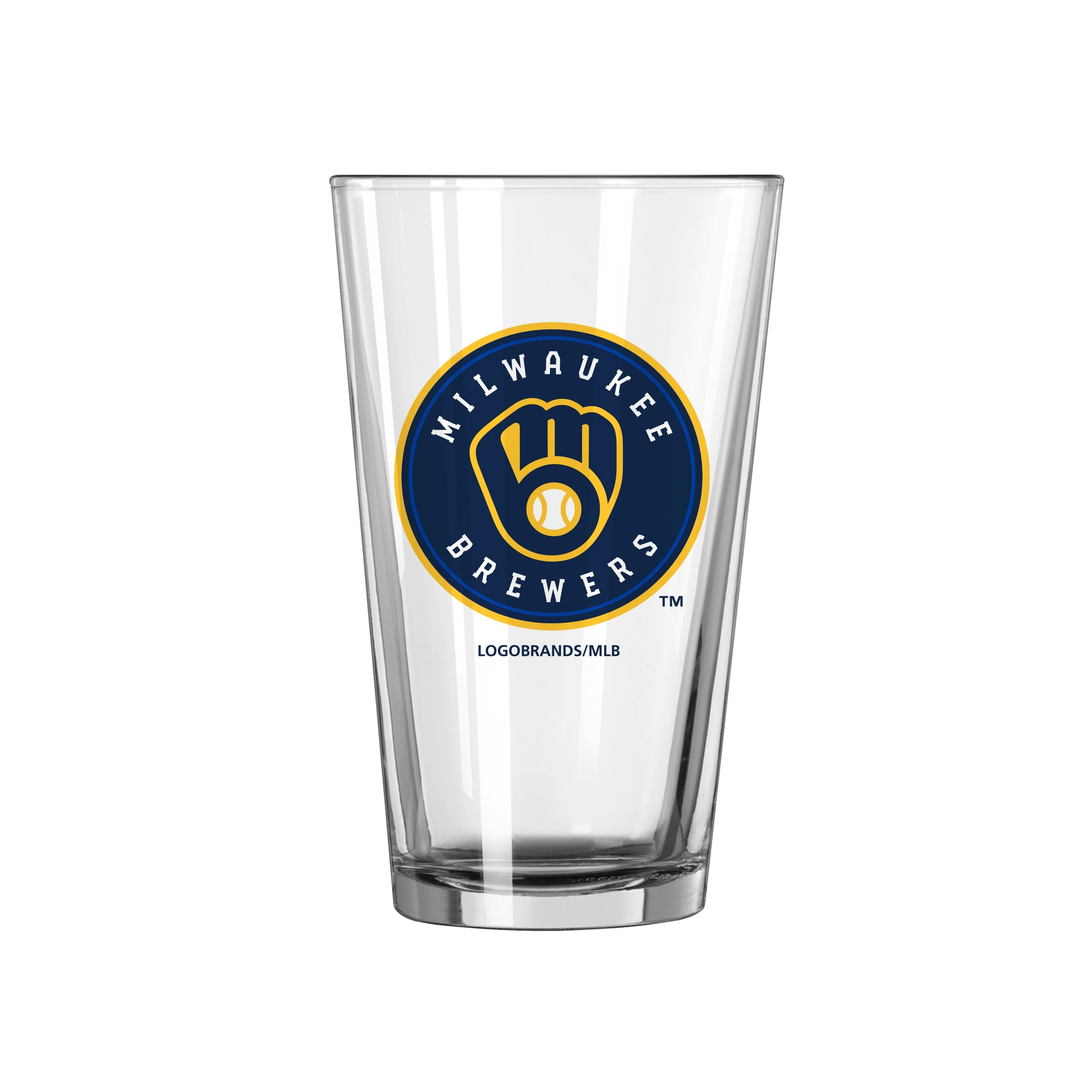 Milwaukee Brewers 16oz Swagger Pint Glass