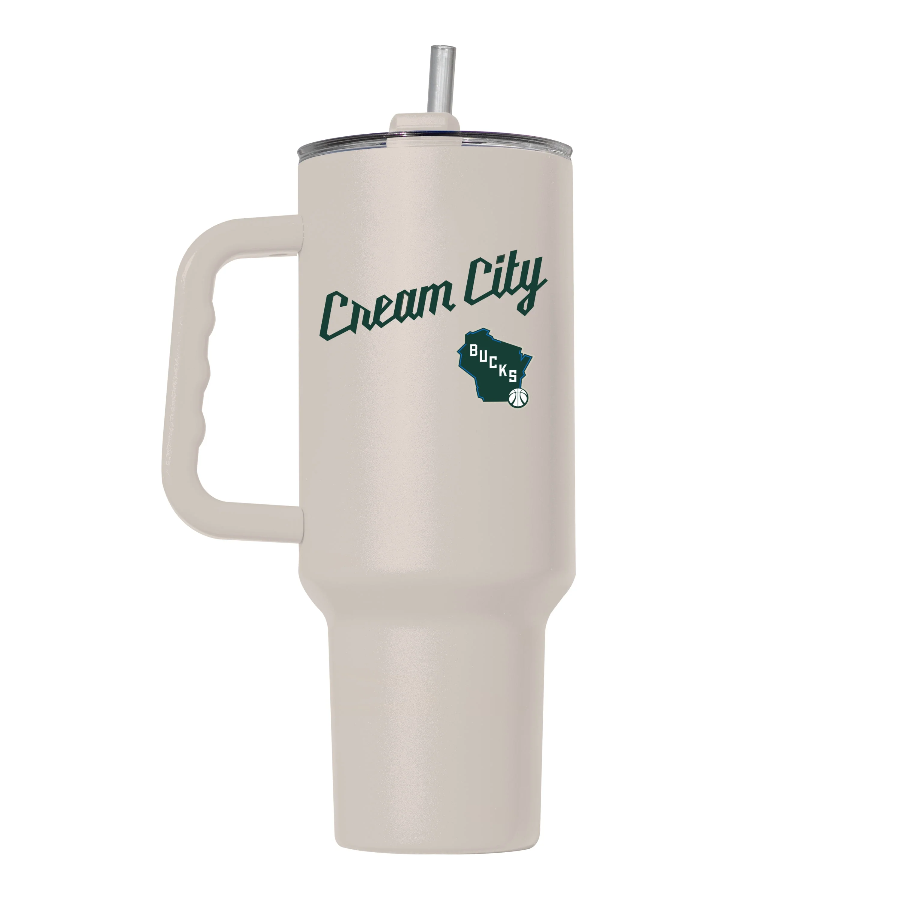 Milwaukee Bucks 40oz 2025-26 City Edition Powder Coat Tumbler