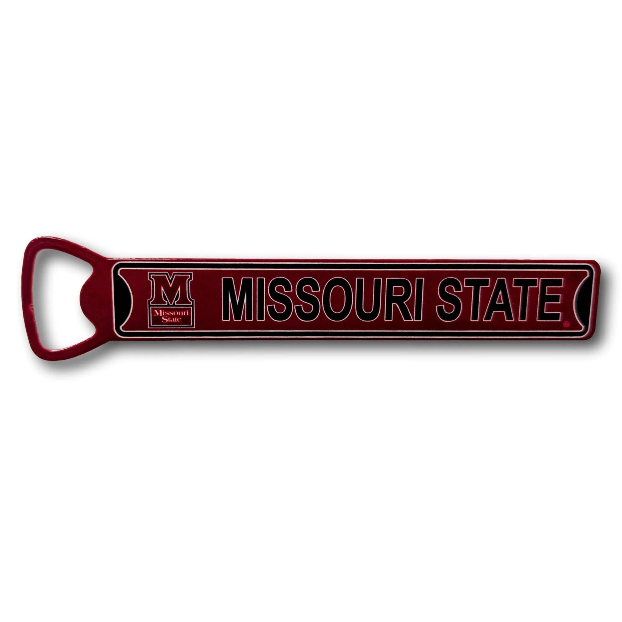 Missouri State- M Logo - Steel Bottle Opener
