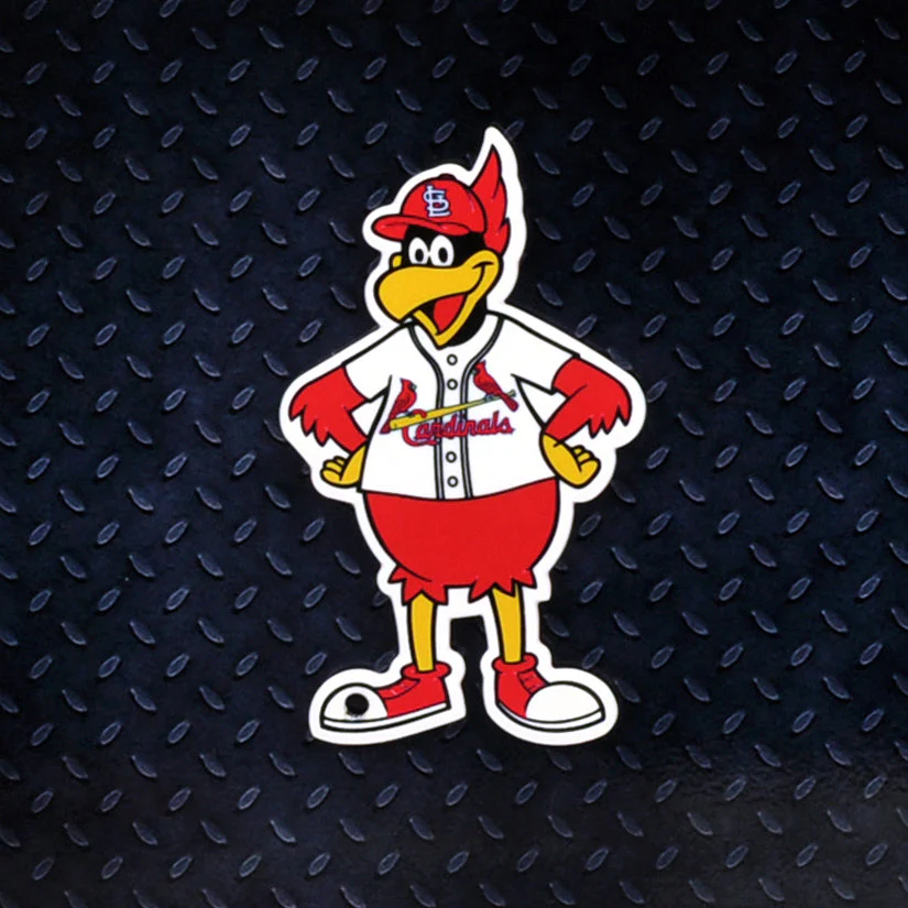 St. Louis Cardinals - Fredbird Standing Steel Super Magnet