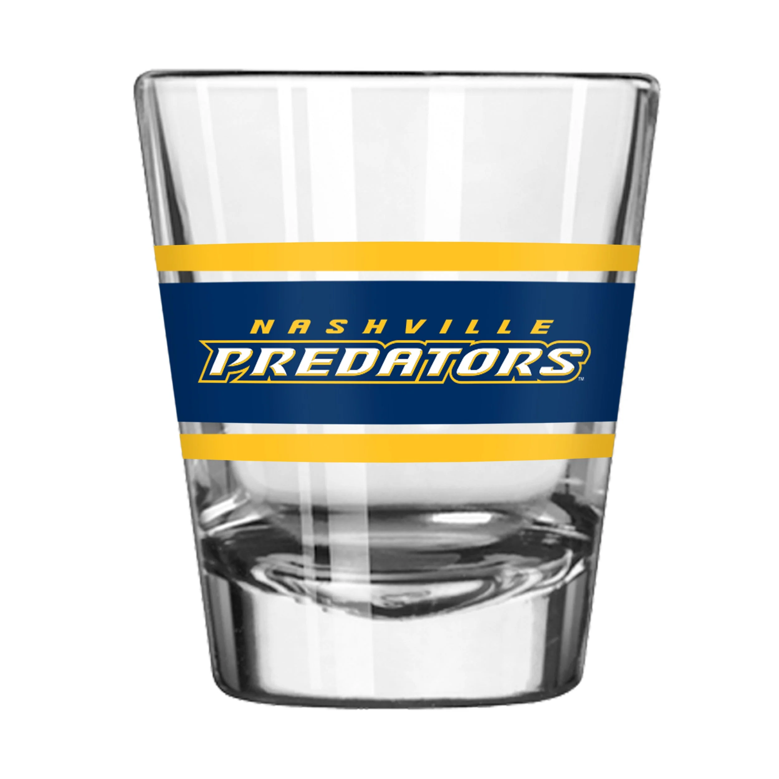 Nashville Predators 2oz Stripe Shot Glass