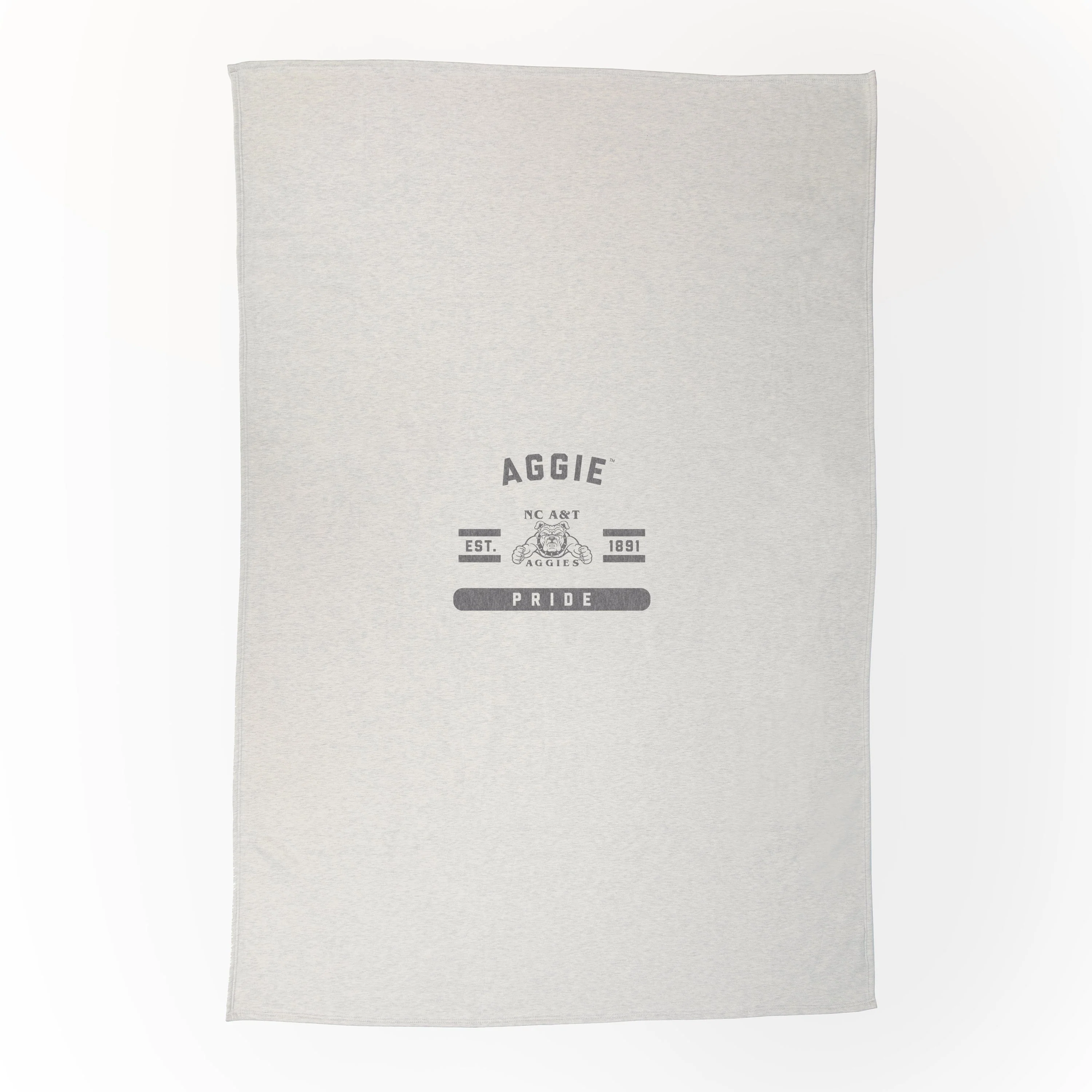 NC A&T Sublimated Sweatshirt Blanket