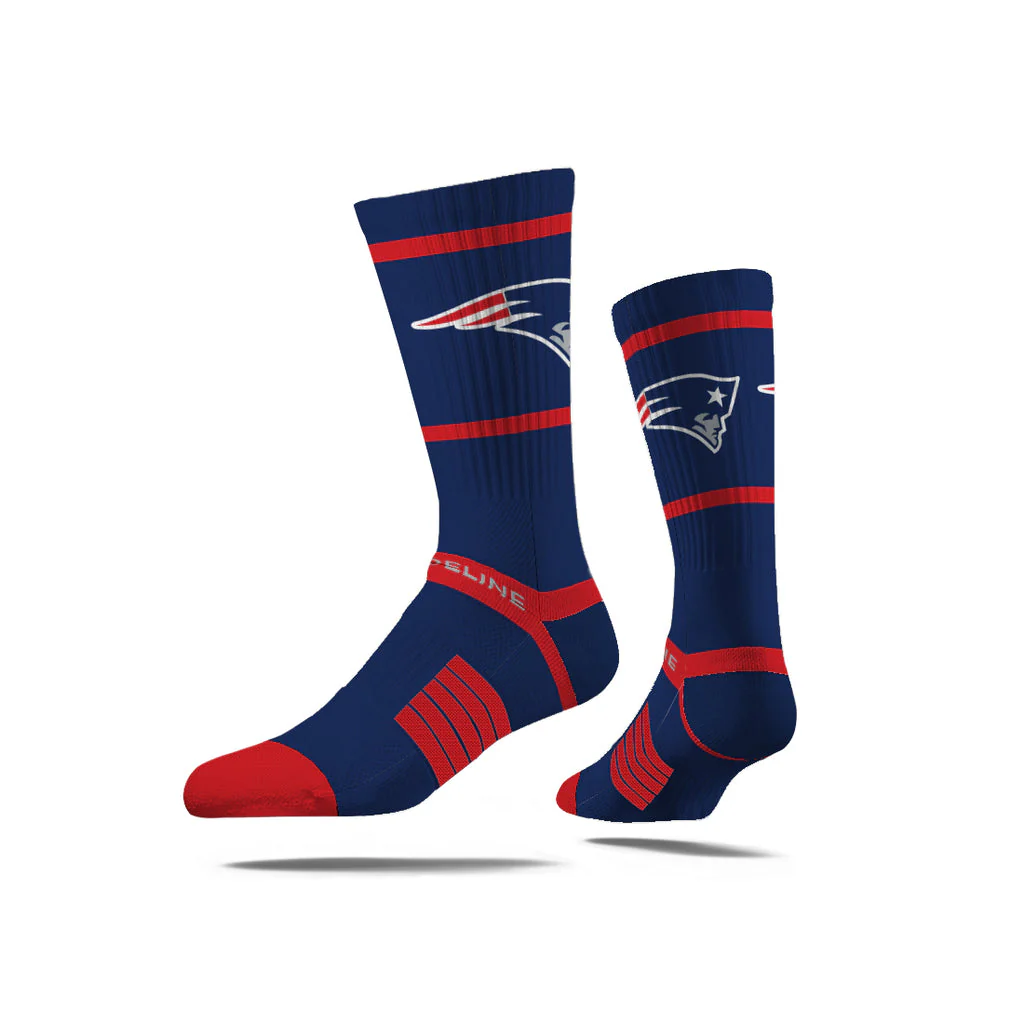 New England Patriots | Premium Knit Crew | Primary Logo Team Color - Blue