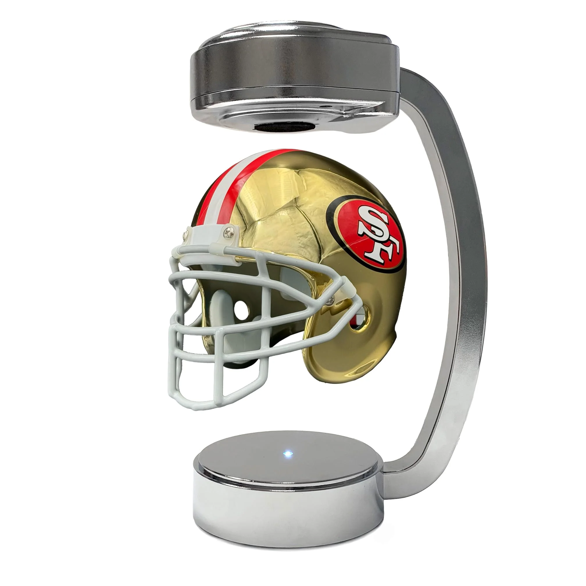 NFL San Francisco 49Ers Mini Metallic Hover Helmet