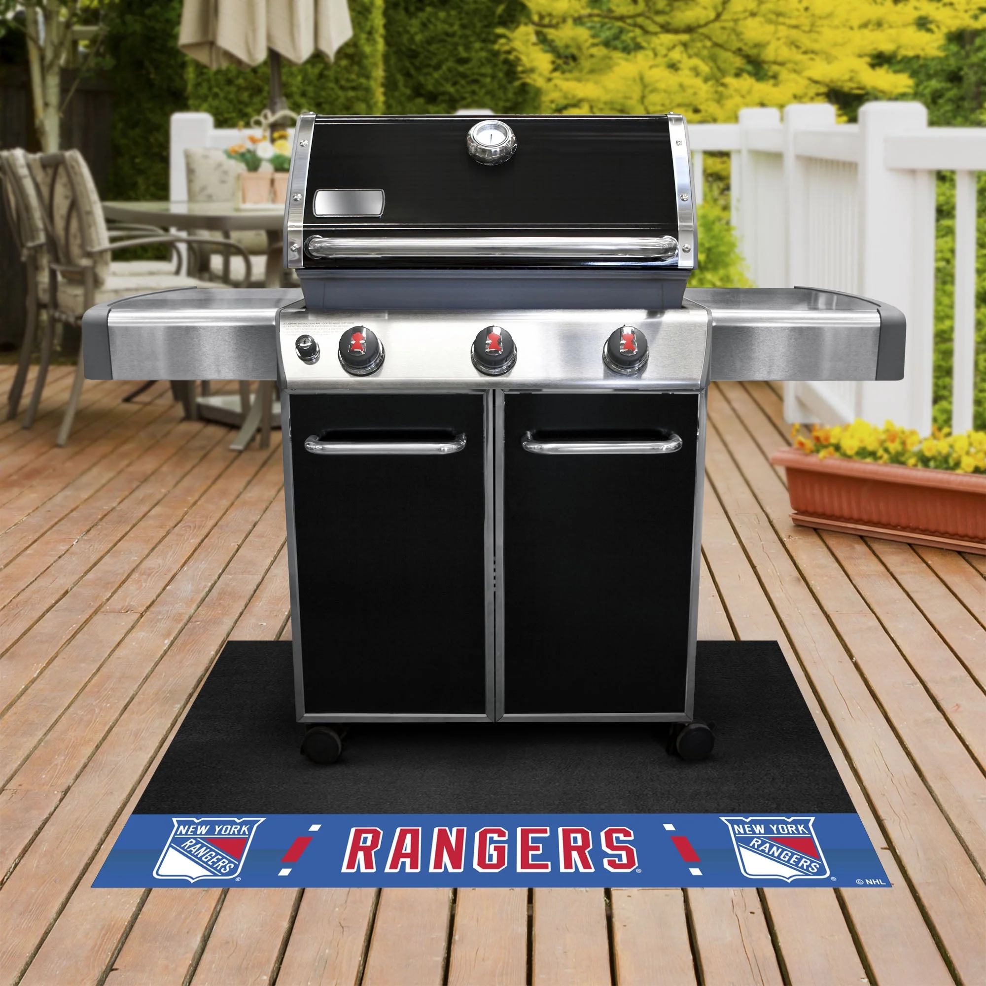 NHL - New York Rangers Grill Mat - Standard - Image 2