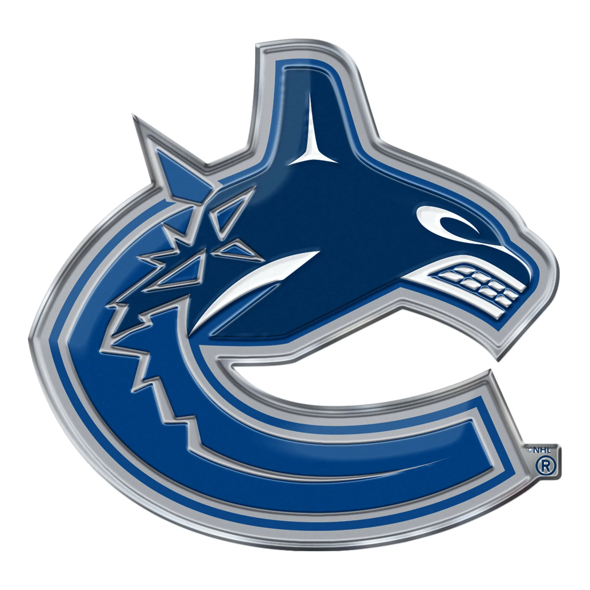 NHL - Vancouver Canucks Embossed Color Emblem