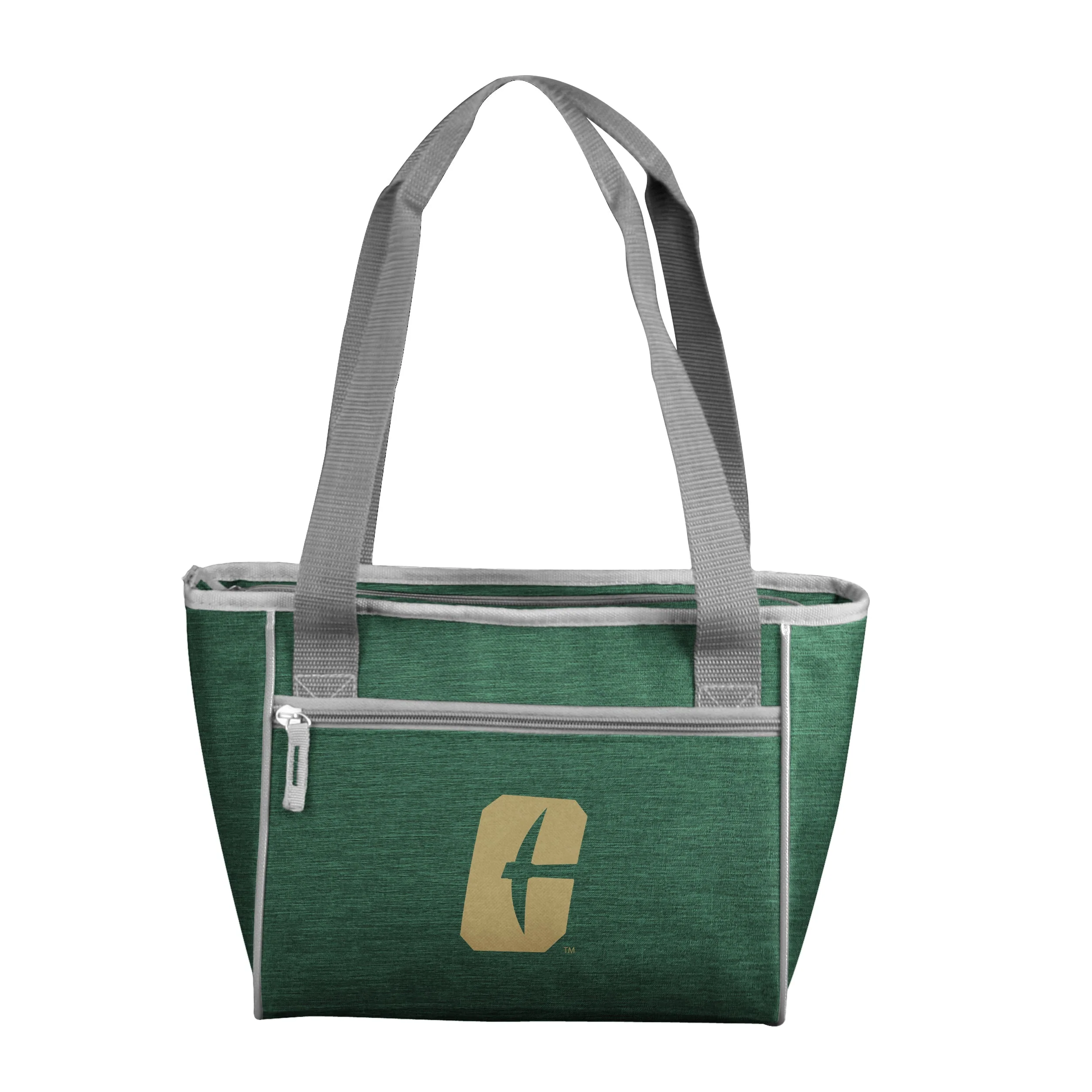 North Carolina Charlotte Crosshatch 16 Can Cooler Tote