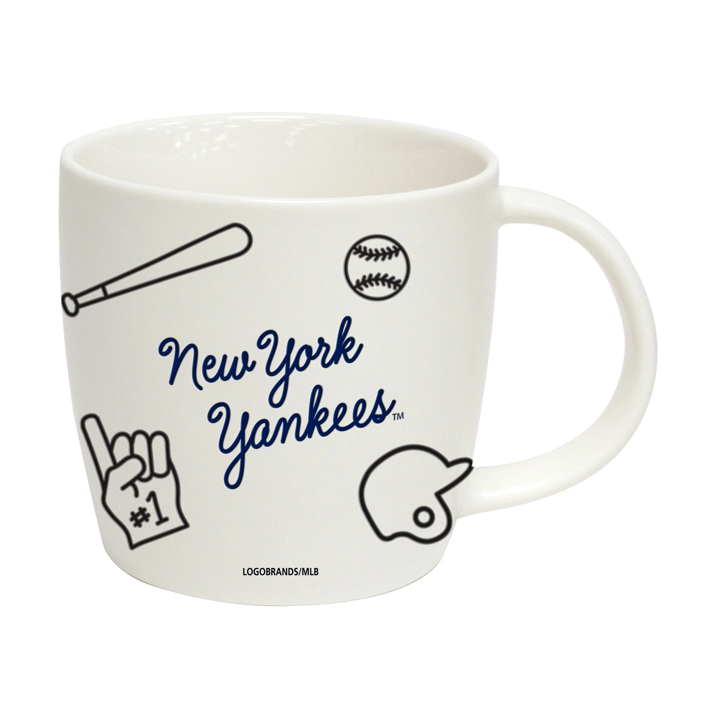 NY Yankees 18oz Playmaker Mug
