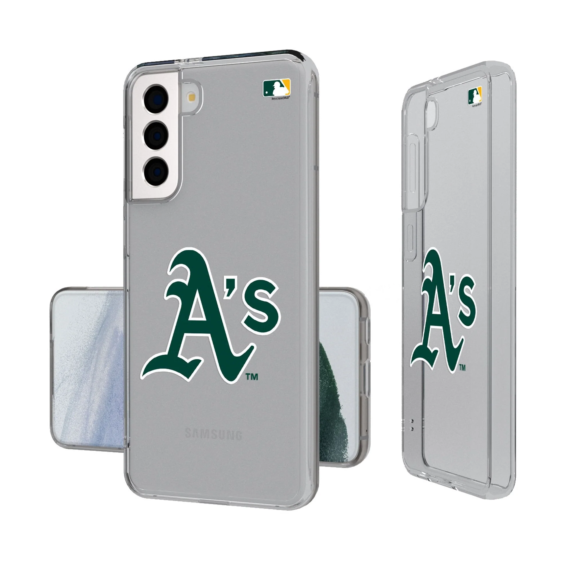 Oakland Athletics Insignia Clear Phone Case