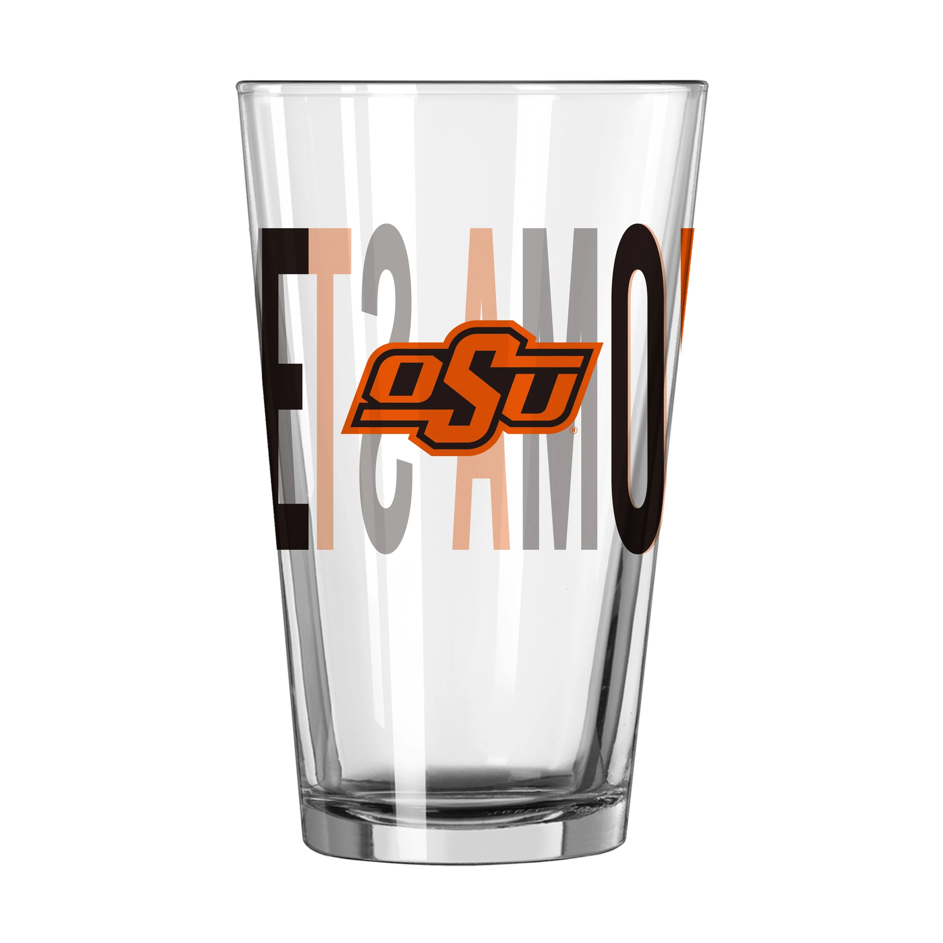 Oklahoma State 16oz Overtime Pint Glass