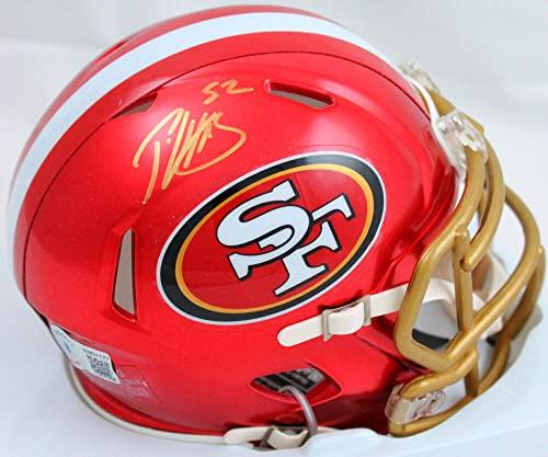 Patrick Willis Autographed SF 49ers Flash Mini Helmet-Beckett W Hologram Gold