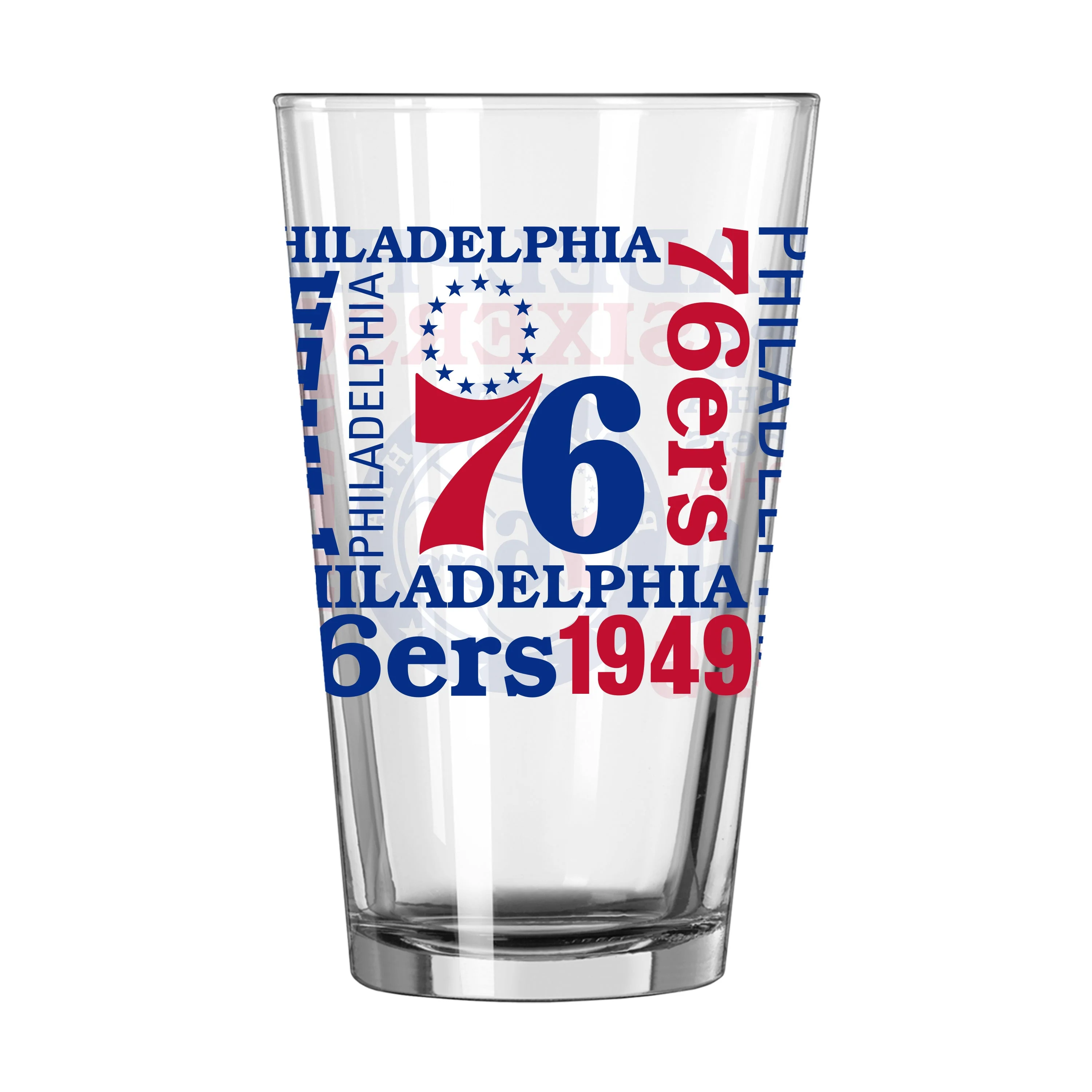 Philadelphia 76ers 16oz Spirit Pint Glass
