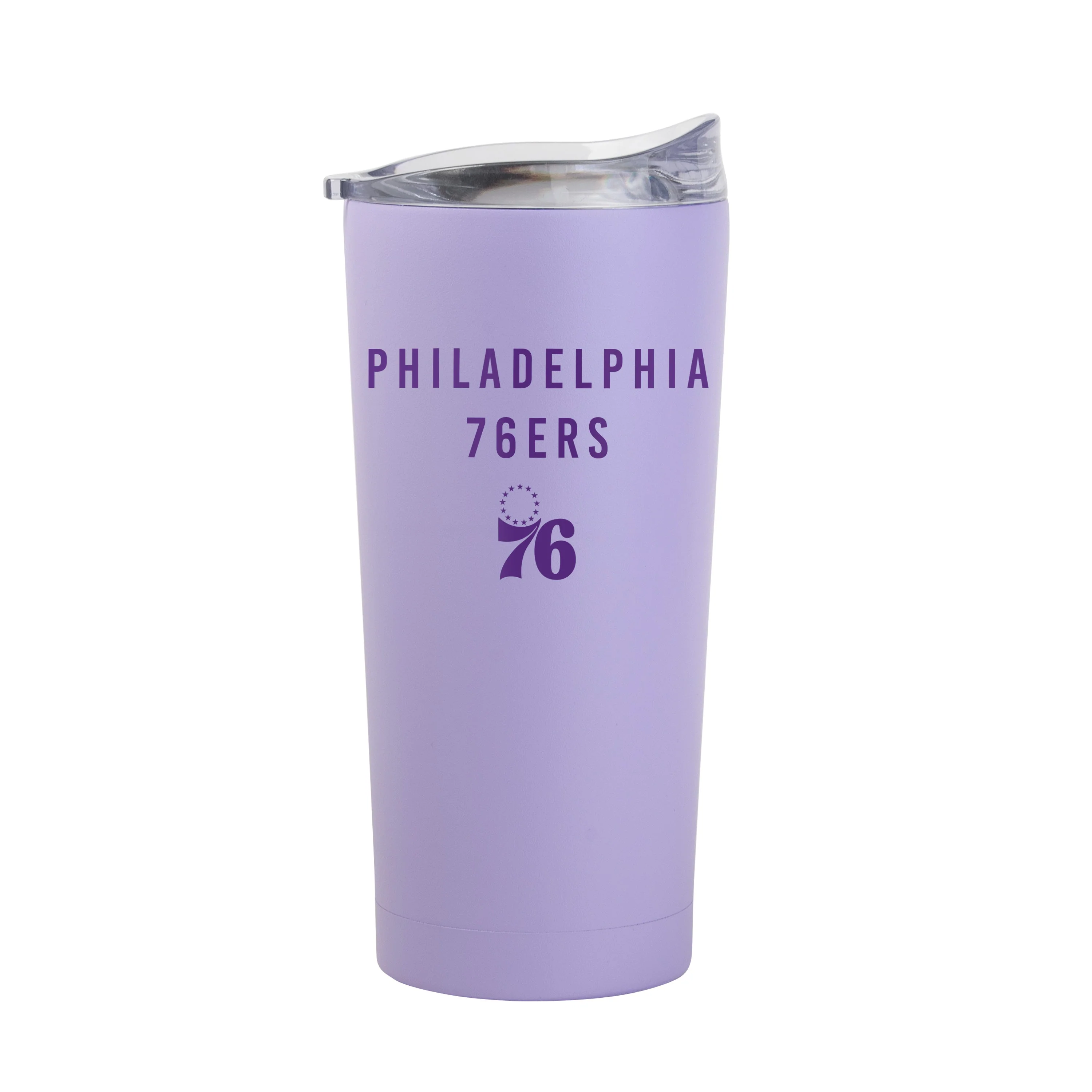 Philadelphia 76ers 20oz Tonal Lavender Powder Coat Tumbler - Image 2