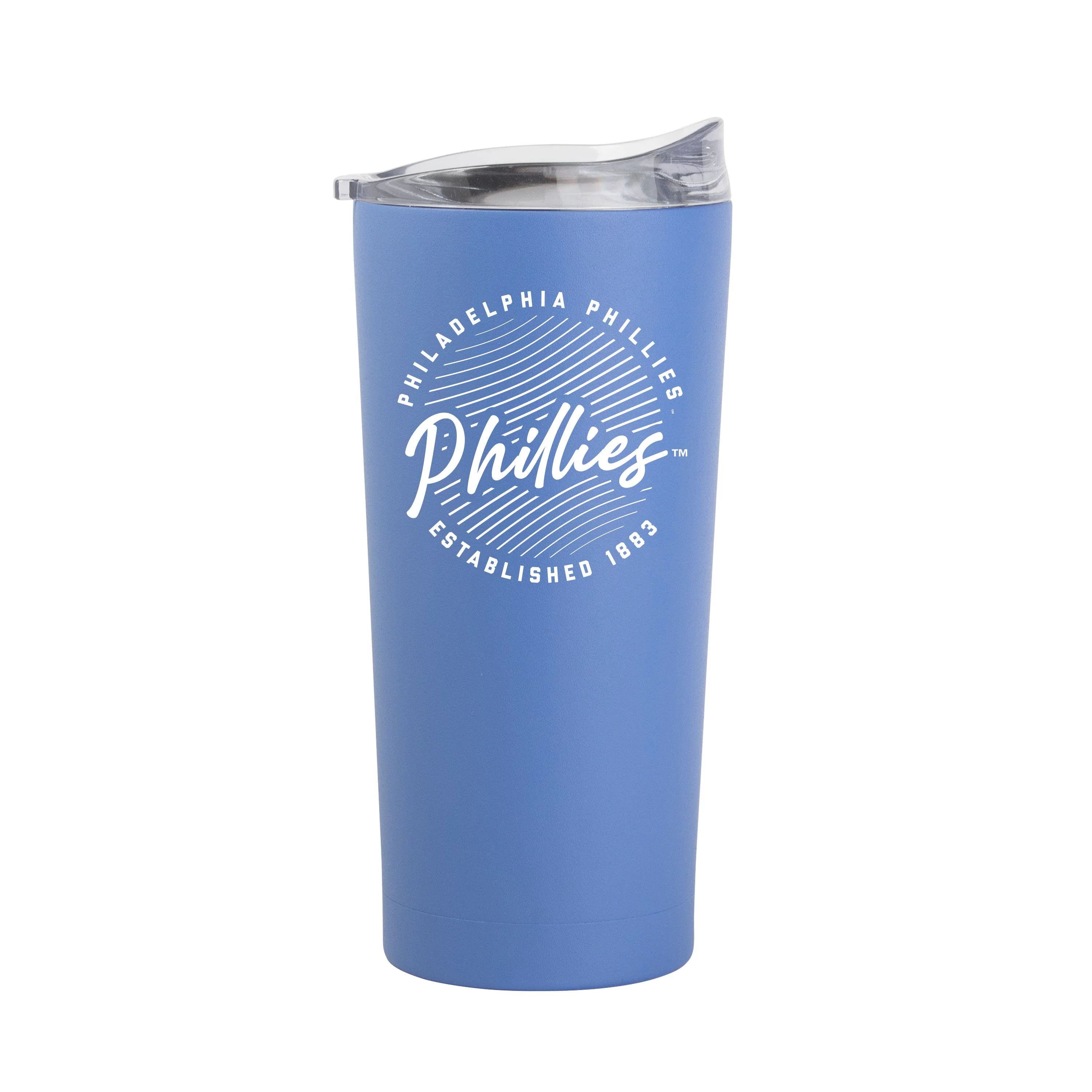 Philadelphia Phillies 20oz Retro Script Arctic Powder Coat Tumbler - Image 2