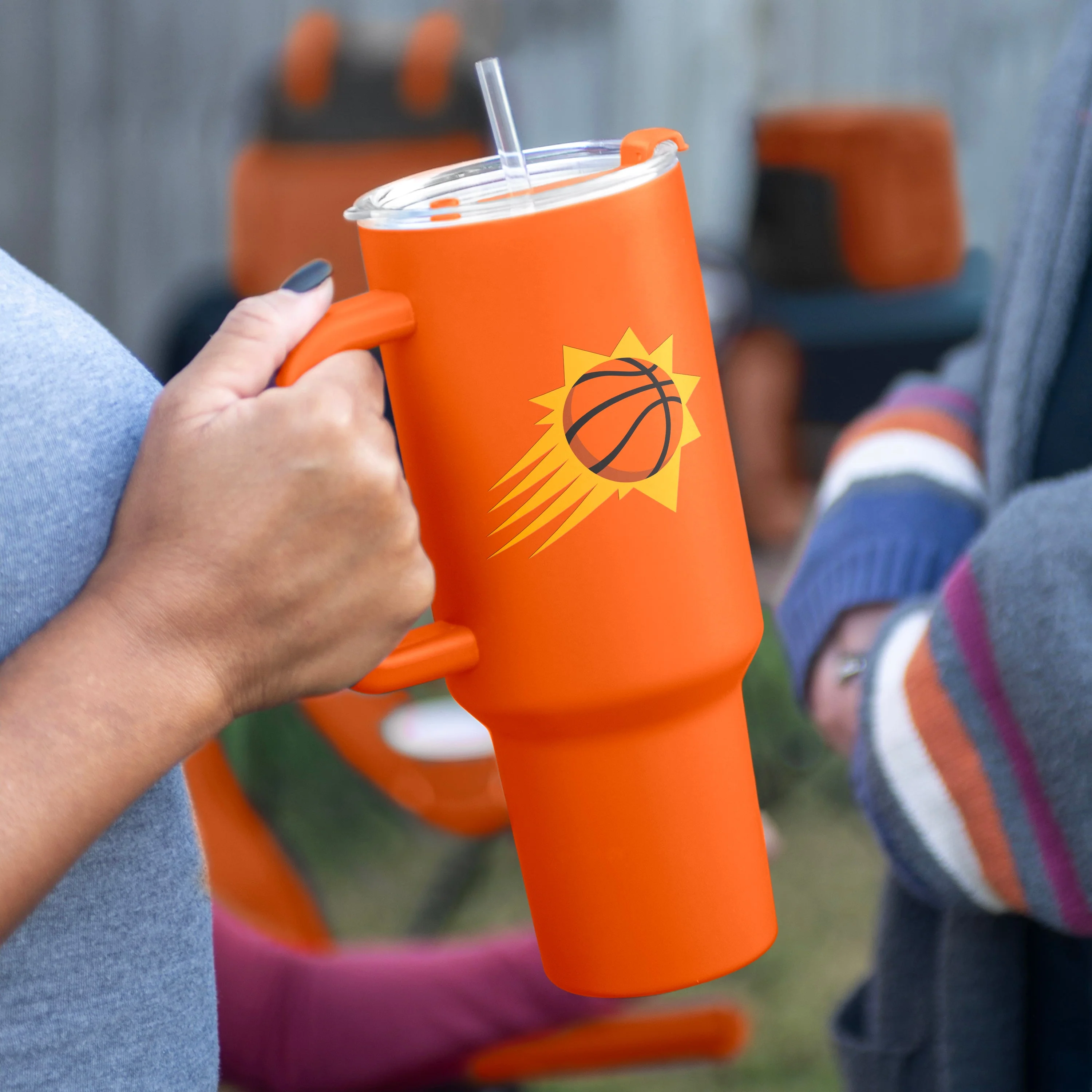 Phoenix Suns 40oz Flipside Powder Coat Tumbler - Image 3