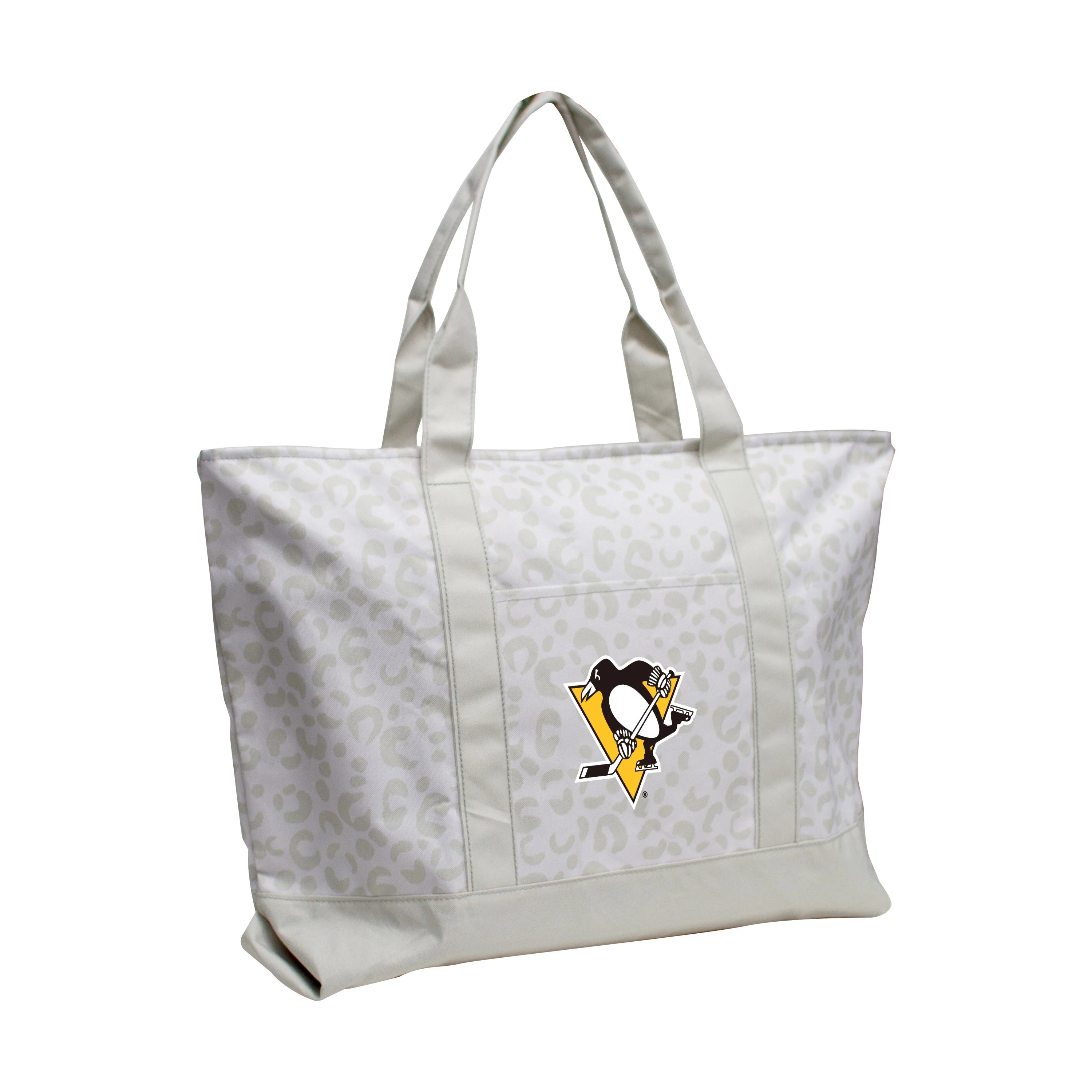 Pittsburgh Penguins Leopard Pattern Tote
