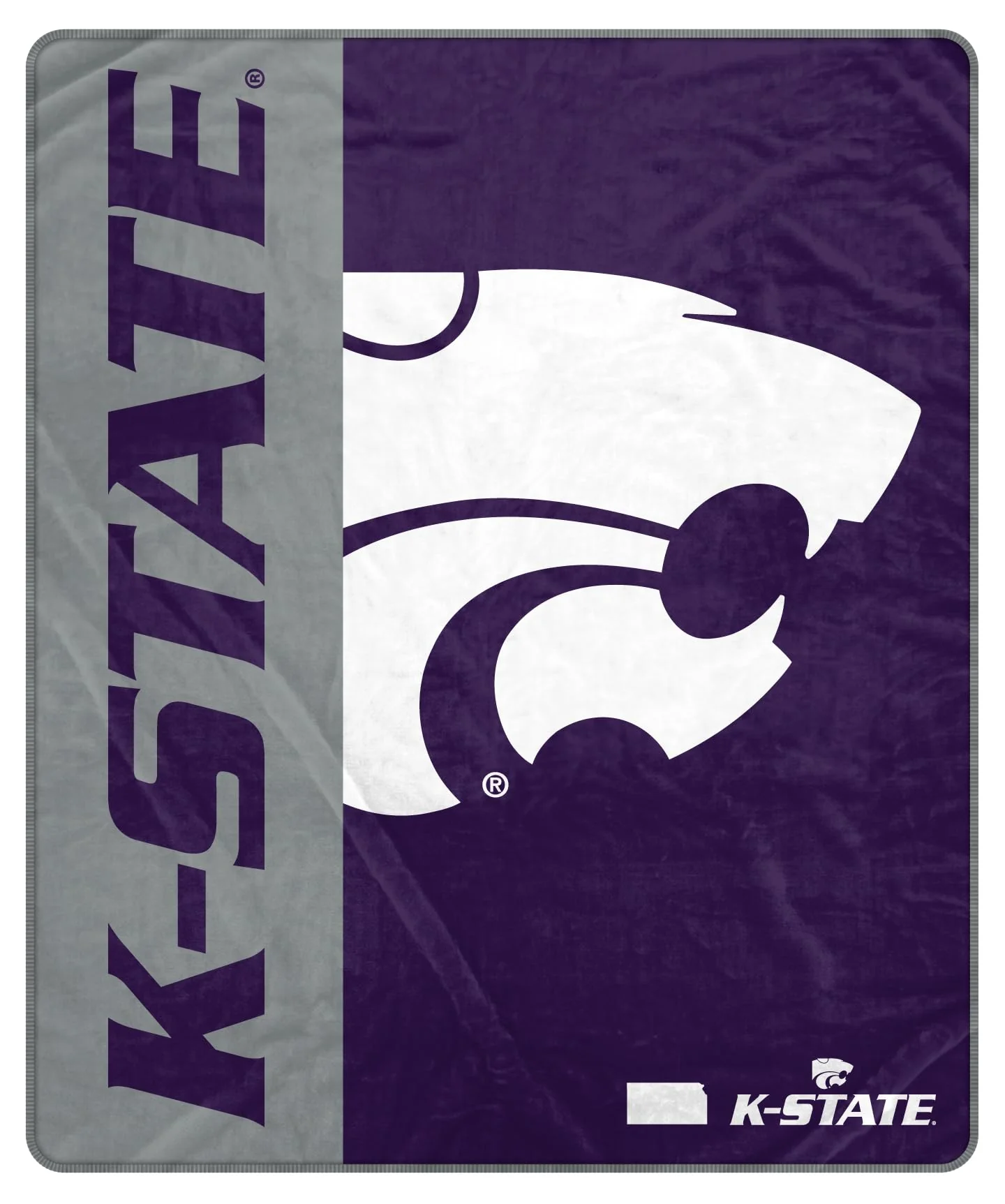 Proformance Home NCAA Kansas State Wildcats Endzone Ultra Soft Tailgate Throw