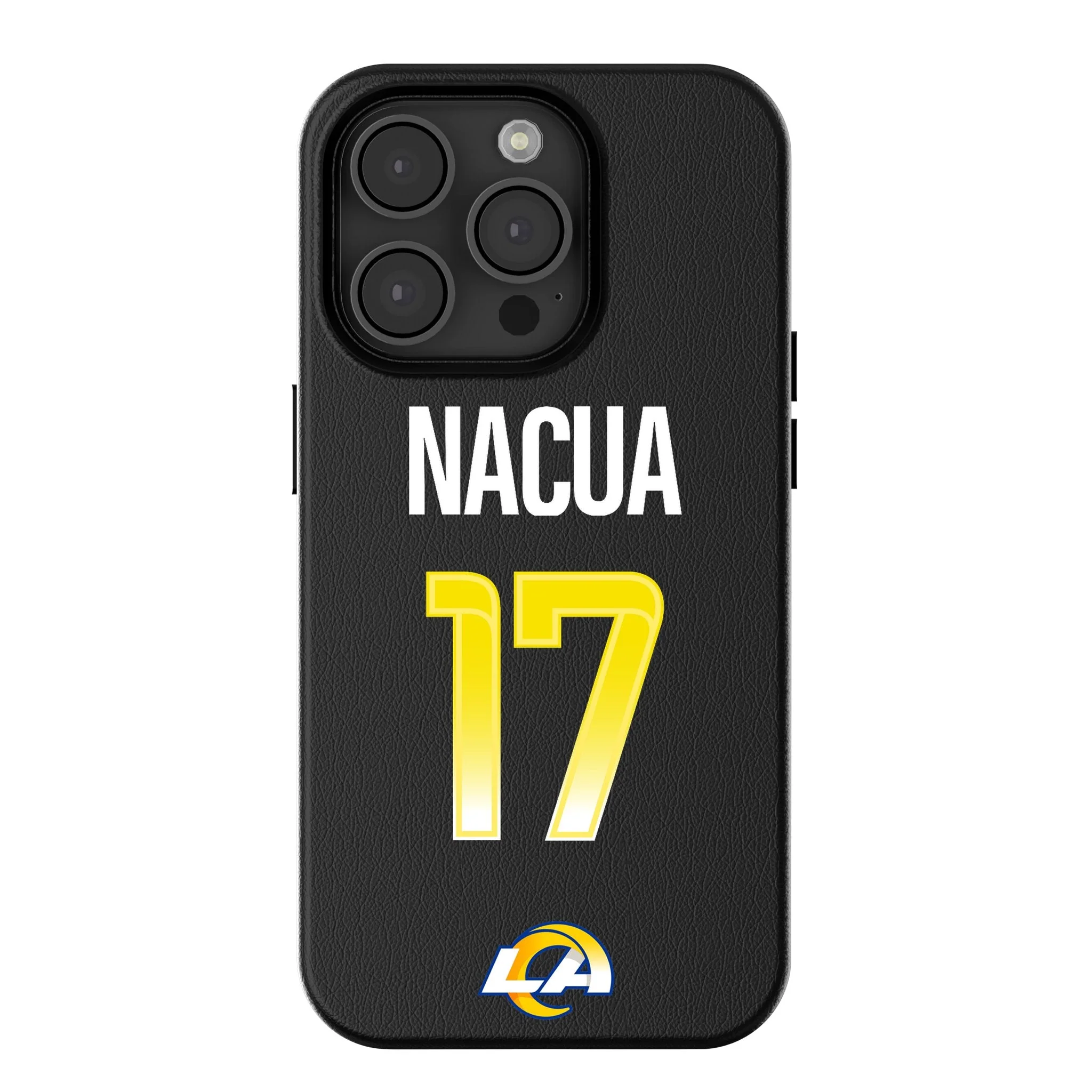 Puka Nacua Los Angeles Rams 17 Game Tactic MagSafe Compatible Phone Case for Apple iPhone