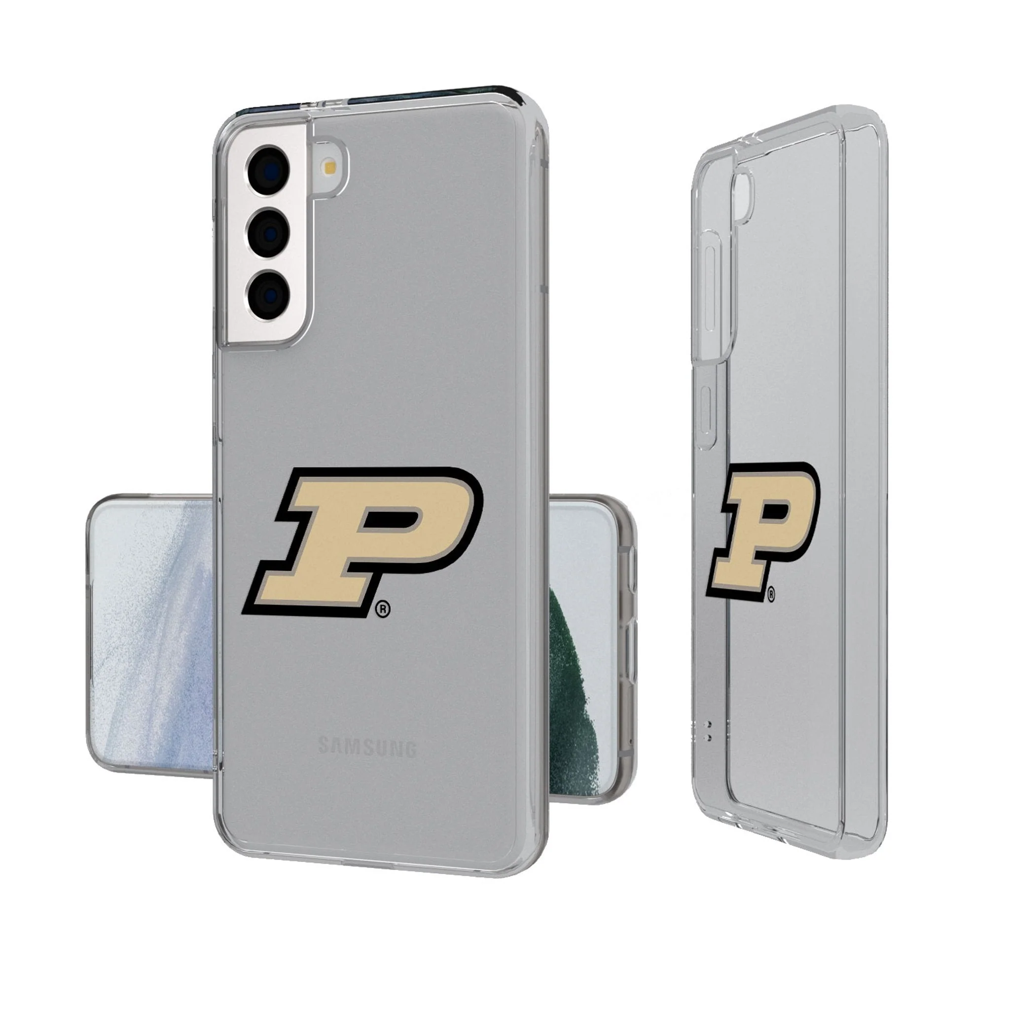 Purdue University Boilermakers Insignia Clear Phone Case